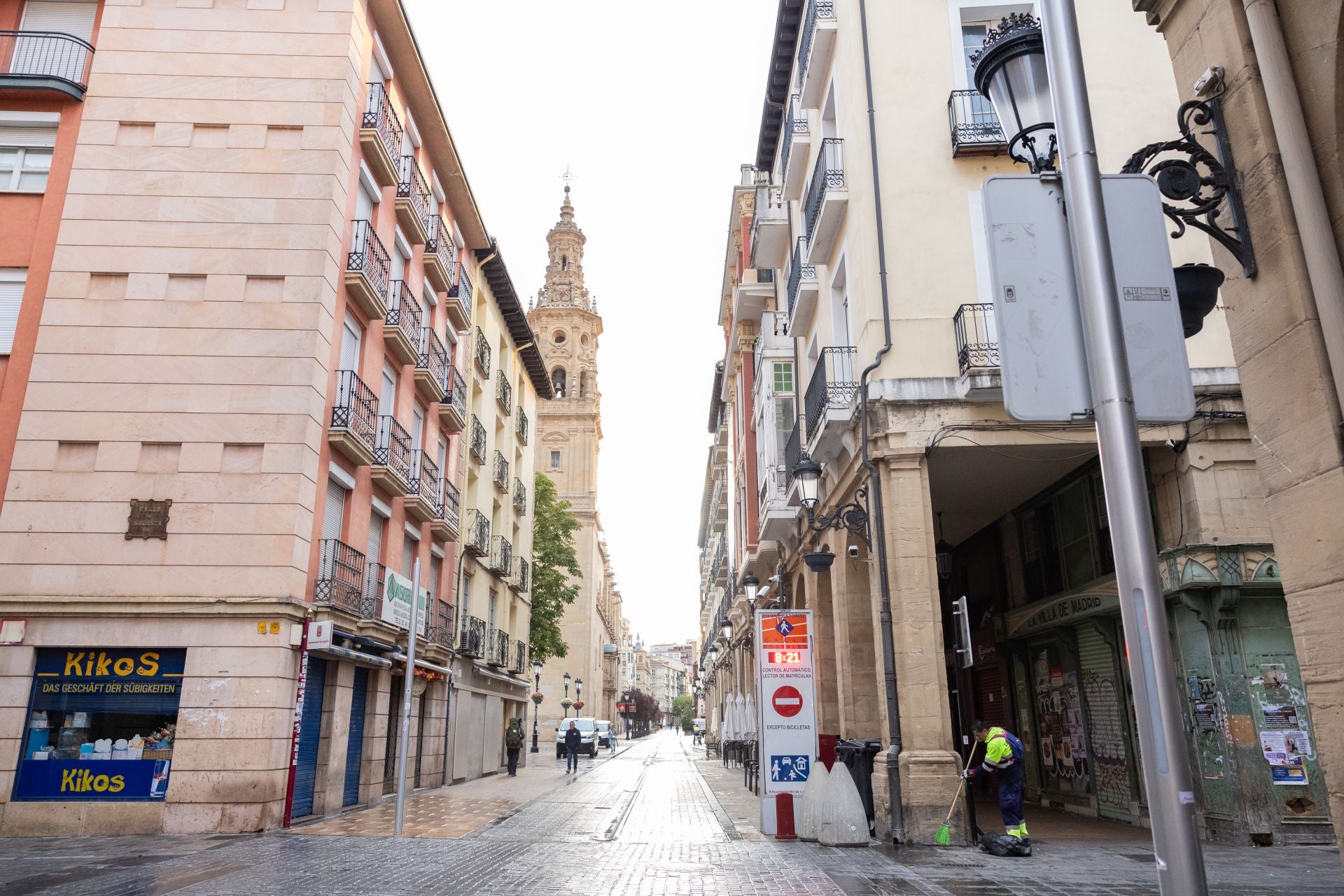 El trabajo de Logroño Limpio en San Mateo