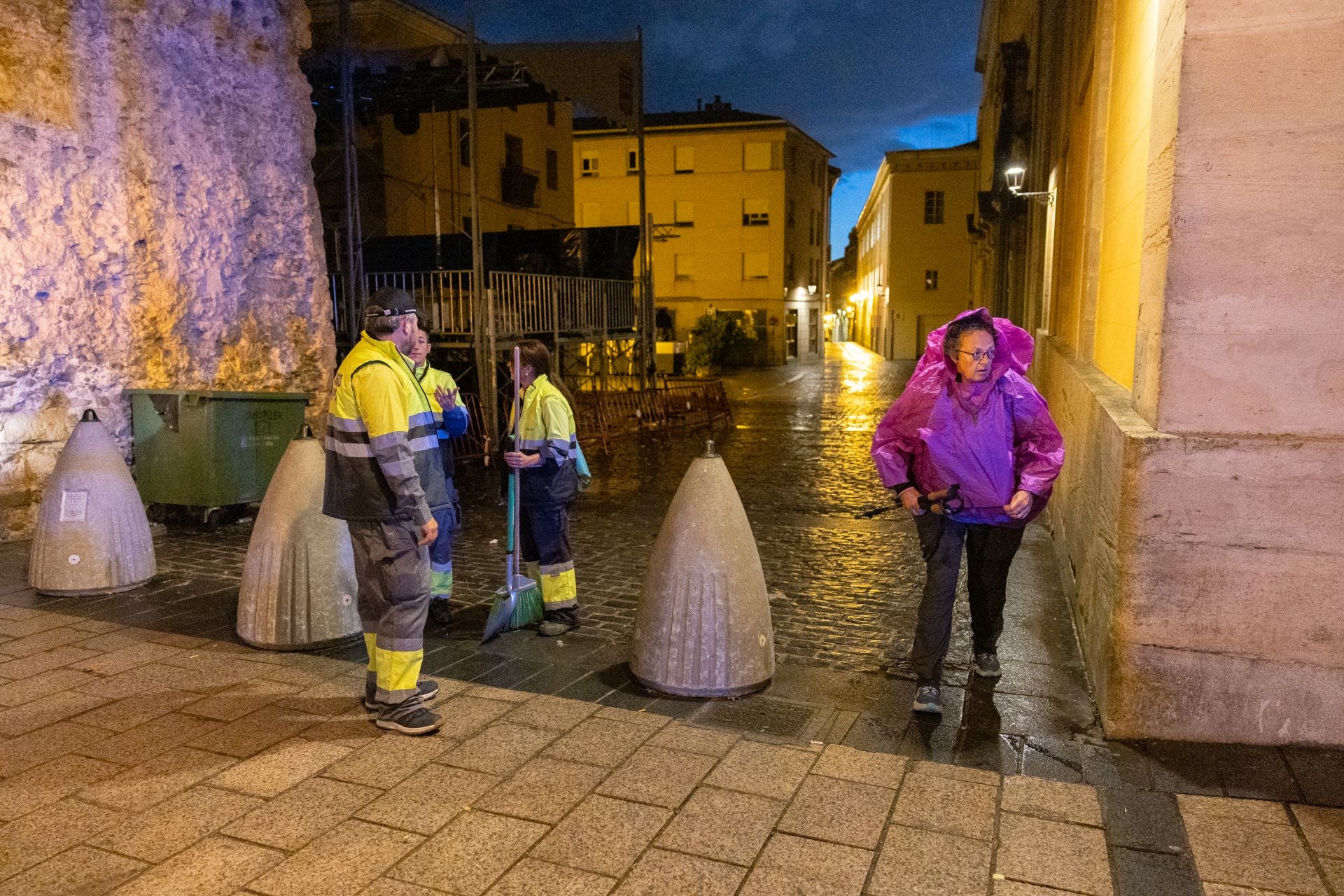 El trabajo de Logroño Limpio en San Mateo