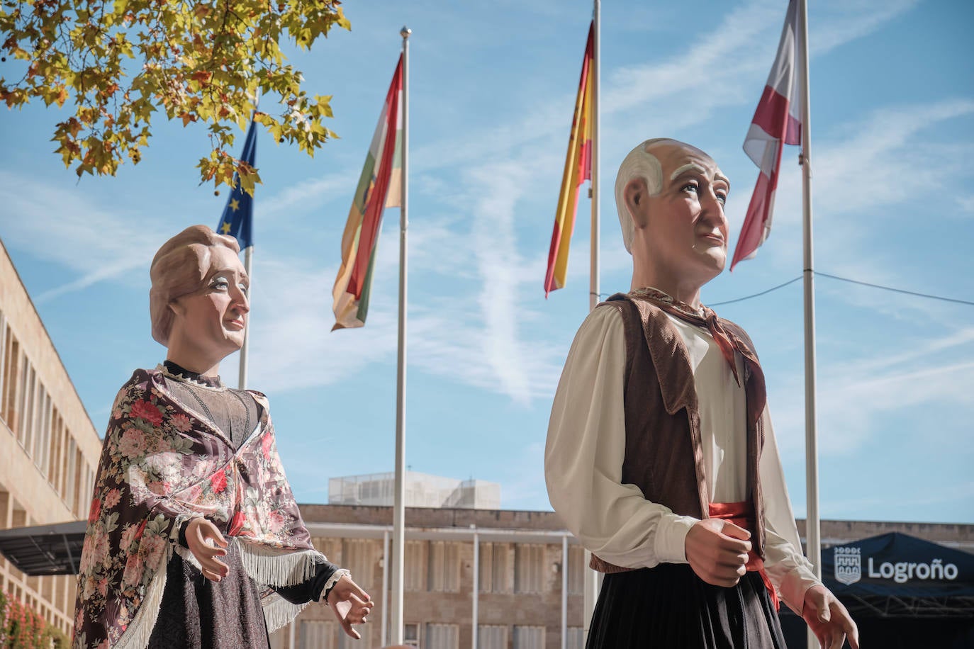 Logroño se llena de música, gigantes y sabores por San Mateo