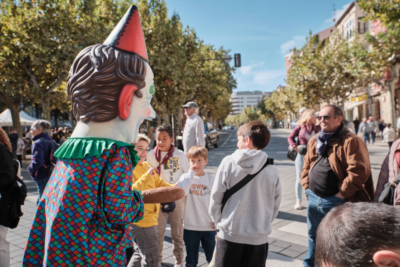 Logroño se llena de música, gigantes y sabores por San Mateo