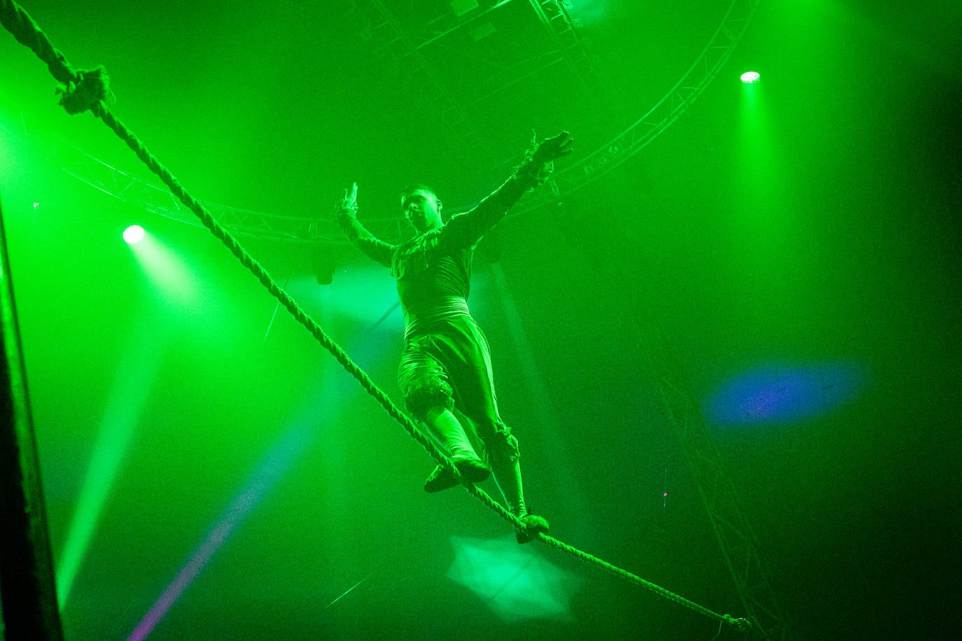 Las imágenes del Circo del Miedo en Logroño