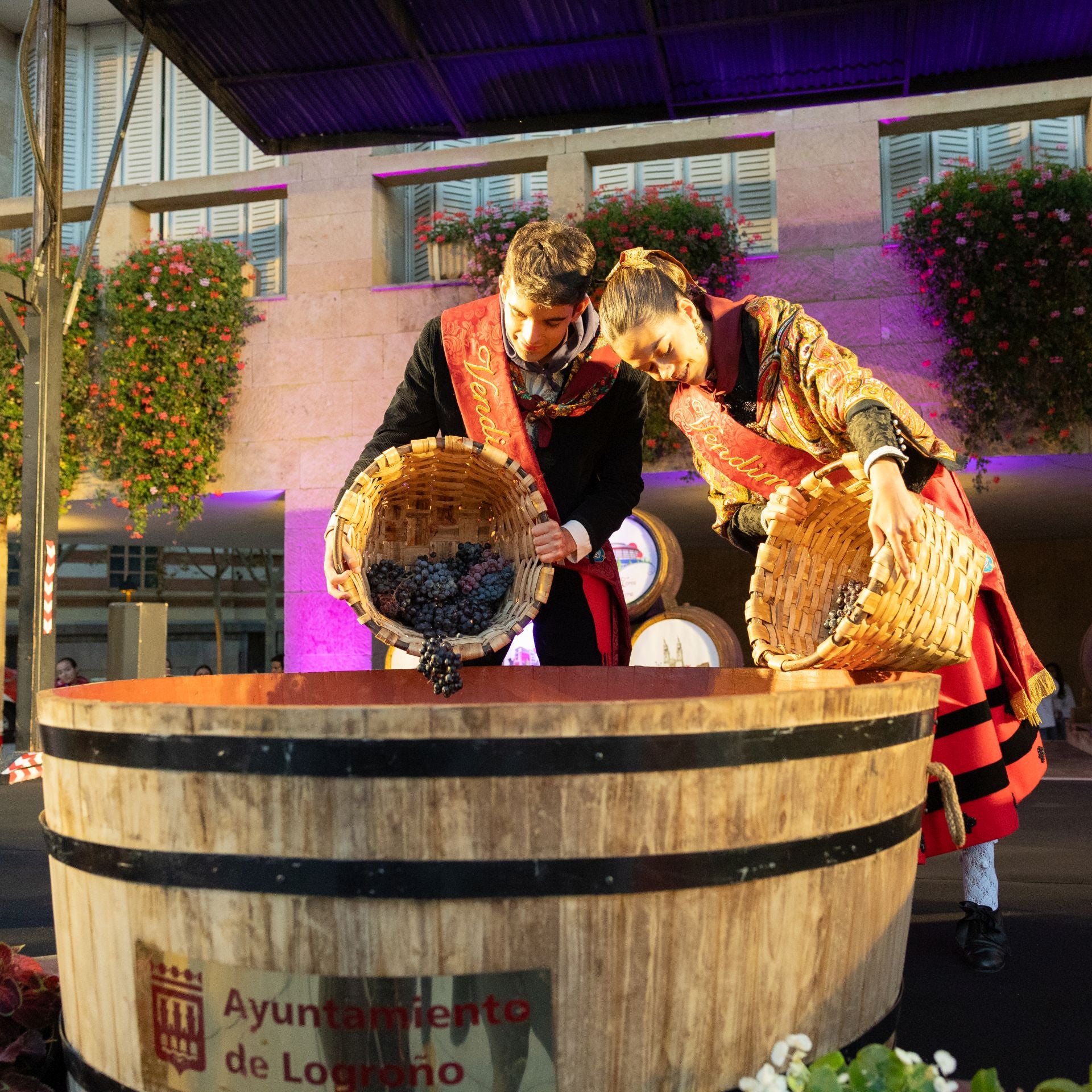 Las imágenes del pisado popular