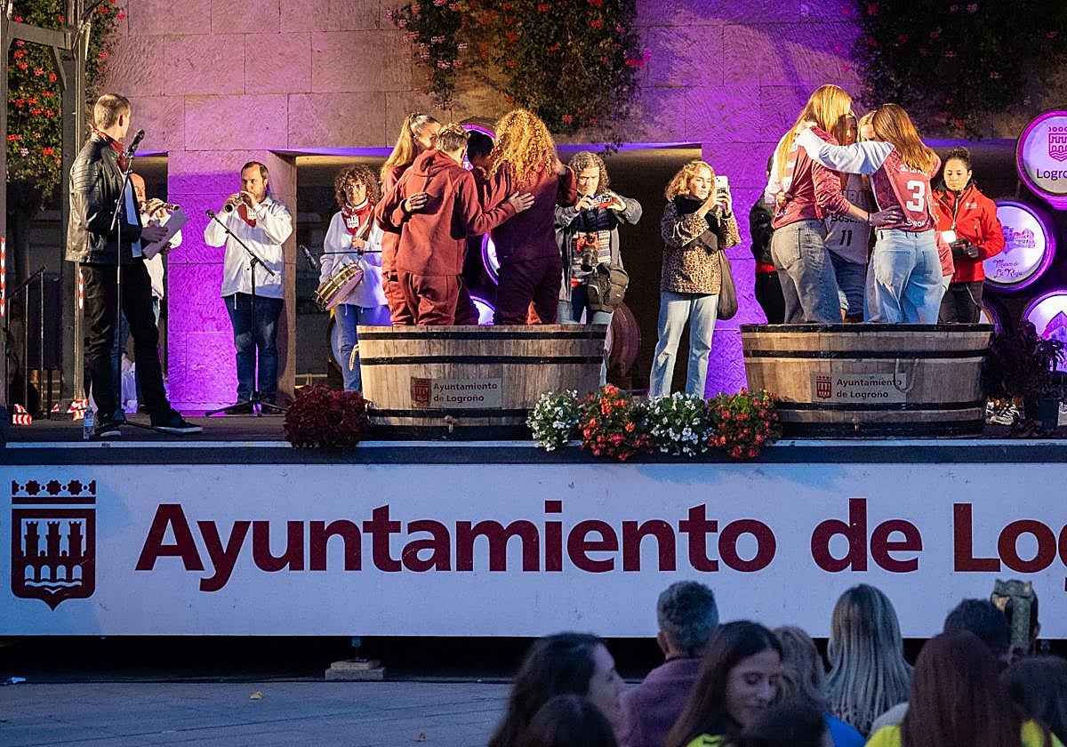 Las imágenes del pisado popular