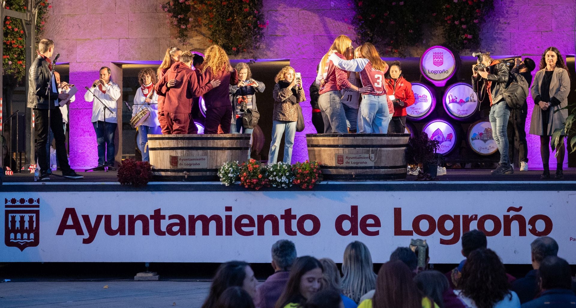 Las imágenes del pisado popular