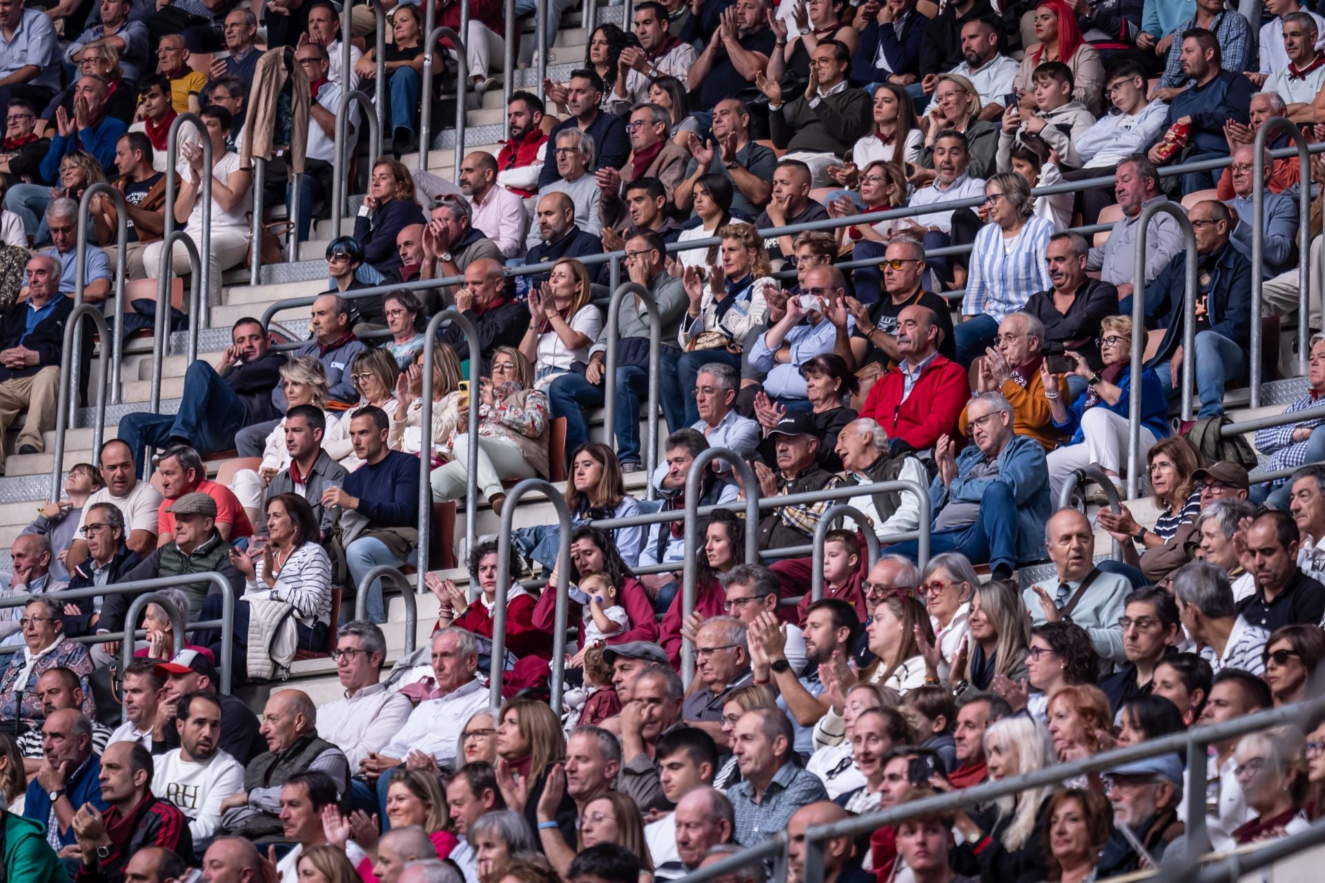 Las imágenes del mano a mano entre Urdiales y Palacio