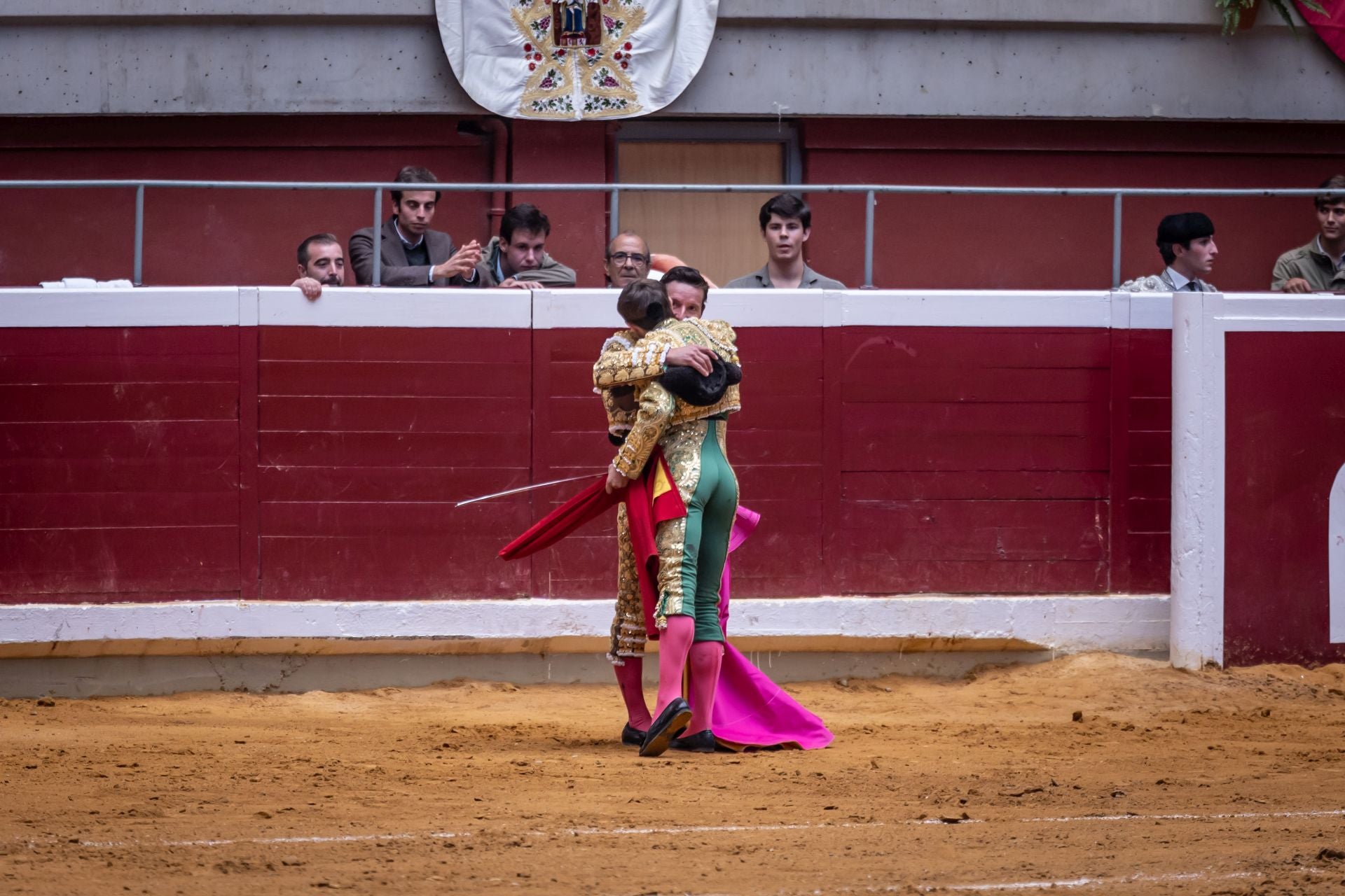 Las imágenes del mano a mano entre Urdiales y Palacio
