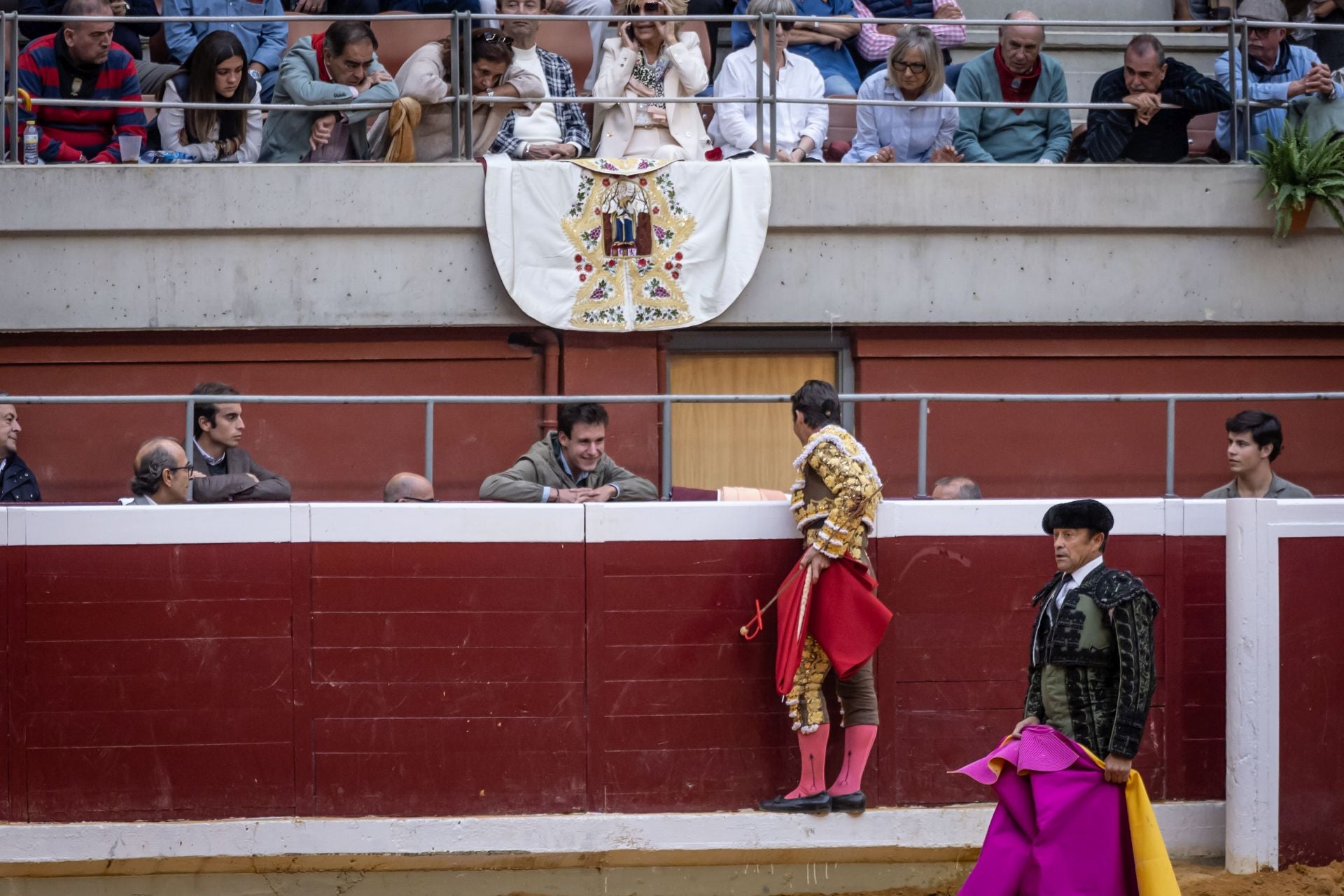 Las imágenes del mano a mano entre Urdiales y Palacio