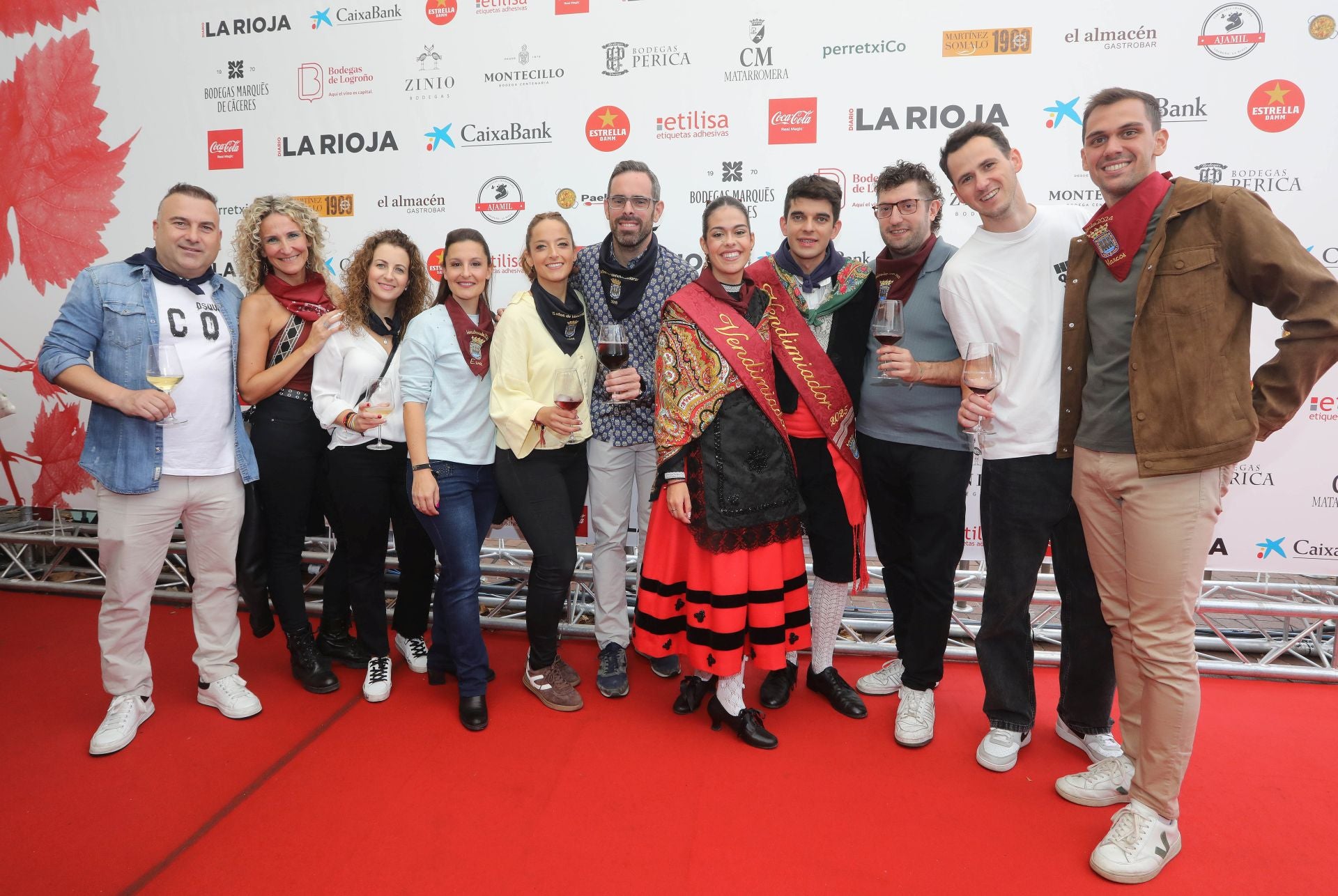 Vendimiadores. Jesús (1999), Irune (2001), Yolanda (2013), Eva (2014), Loreto (2015), Gerardo (2015), Judith Duro y David Schubert (2025), Cristian (2019), Félix (2023) y Marcos (2024).