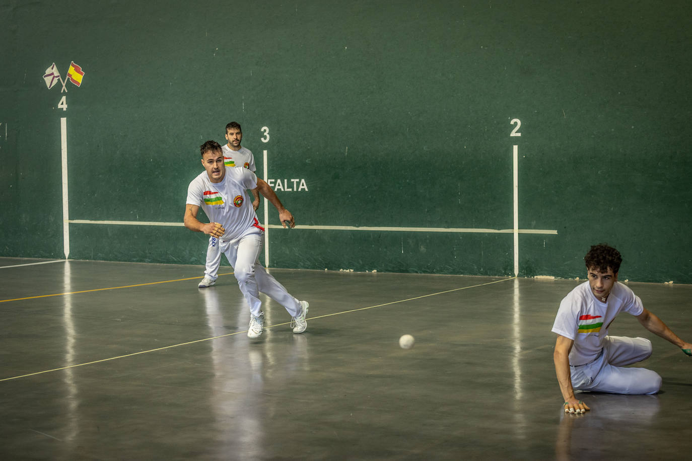 Las imágenes de la final del torneo de pelota de La Vendimia