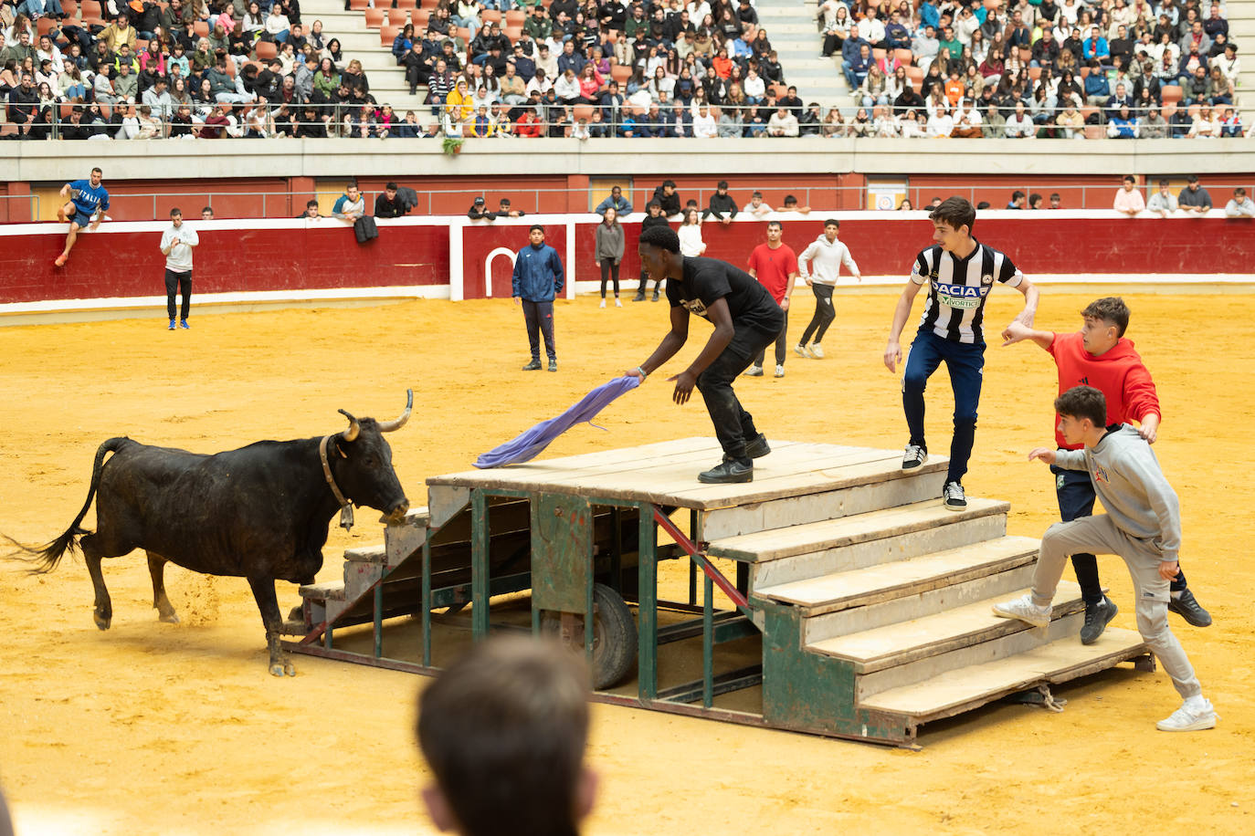 Las imágenes de las vaquillas del jueves