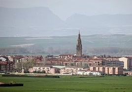 Panorámica de Santo Domingo de la Calzada, en una imagen de archivo.