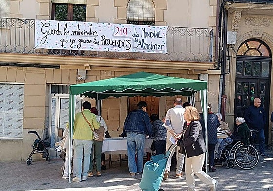 Celebración del Día Mundial del Alzheimer.