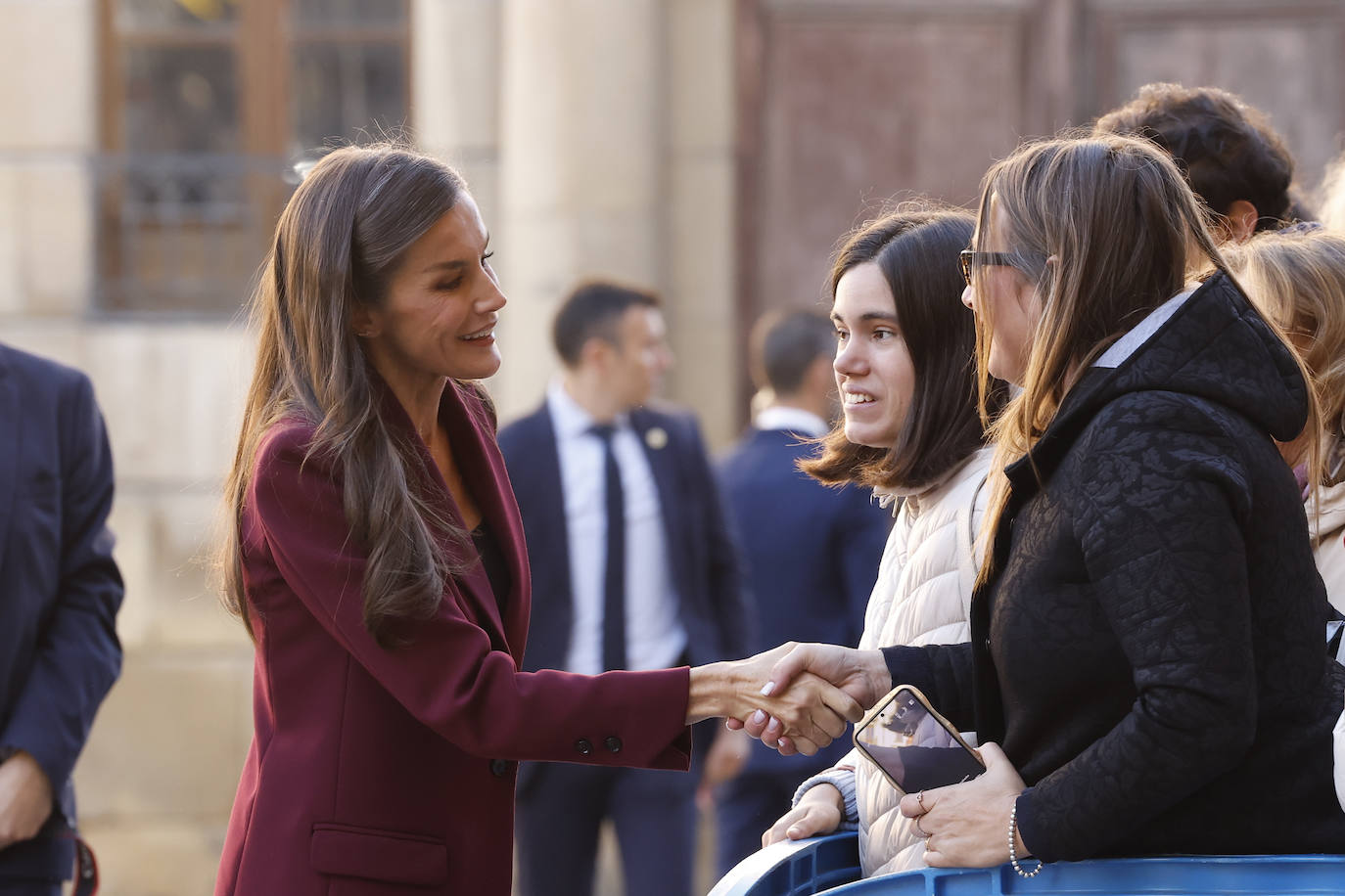 Las imágenes de la primera visita de la princesa Leonor a Viana