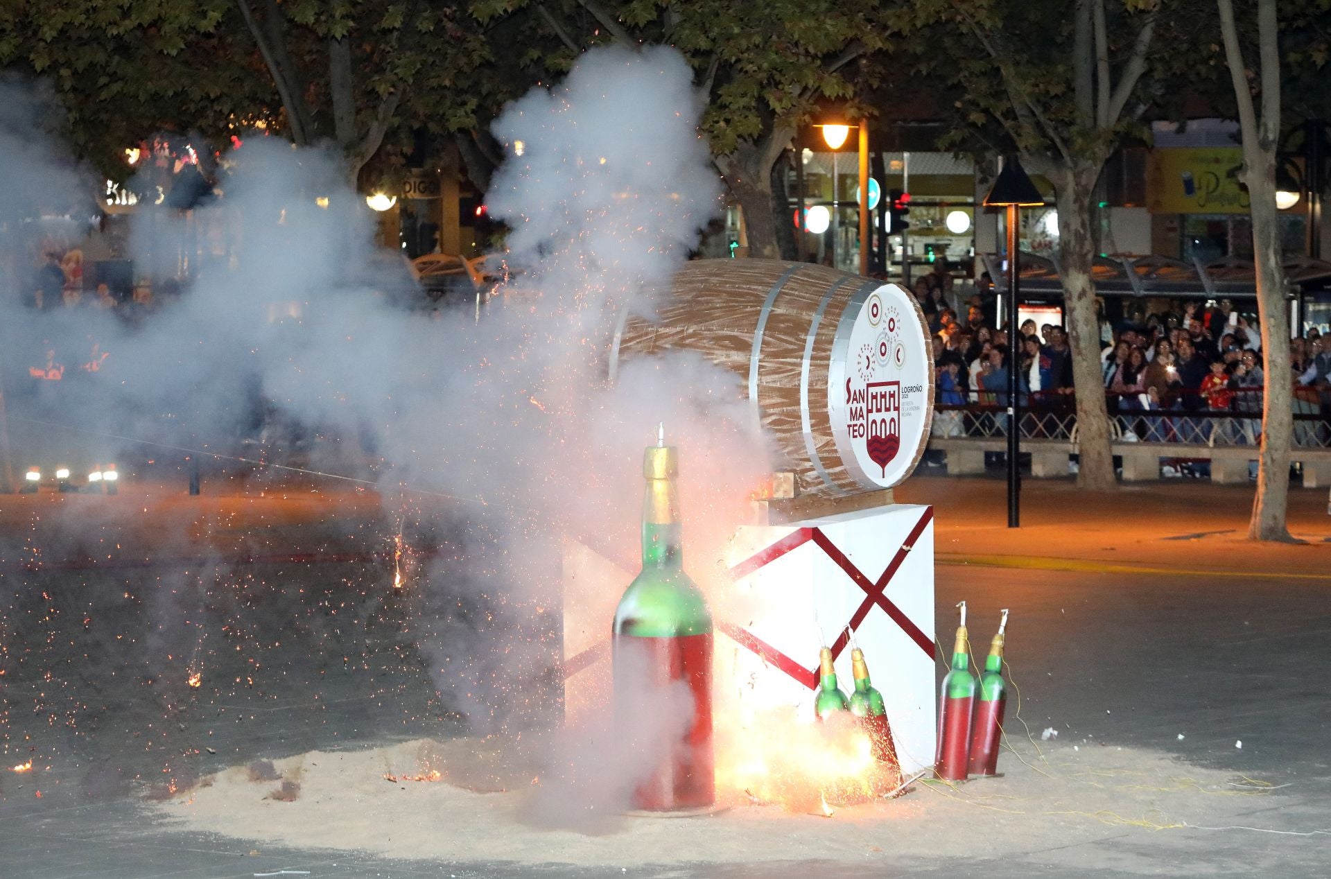 Las imágenes de la Quema de la Cuba