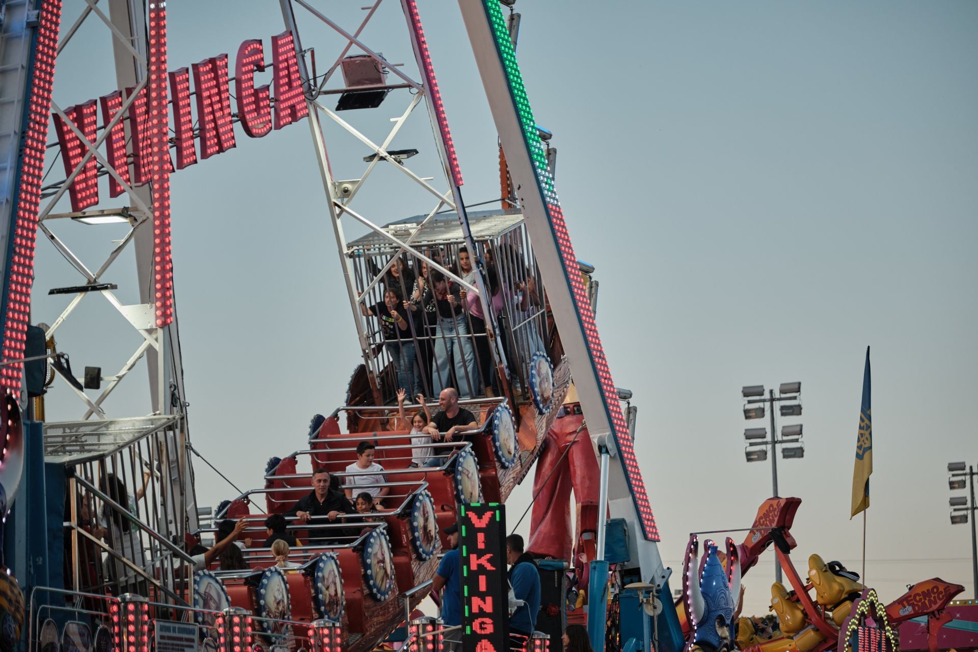 Las imágenes de las barracas