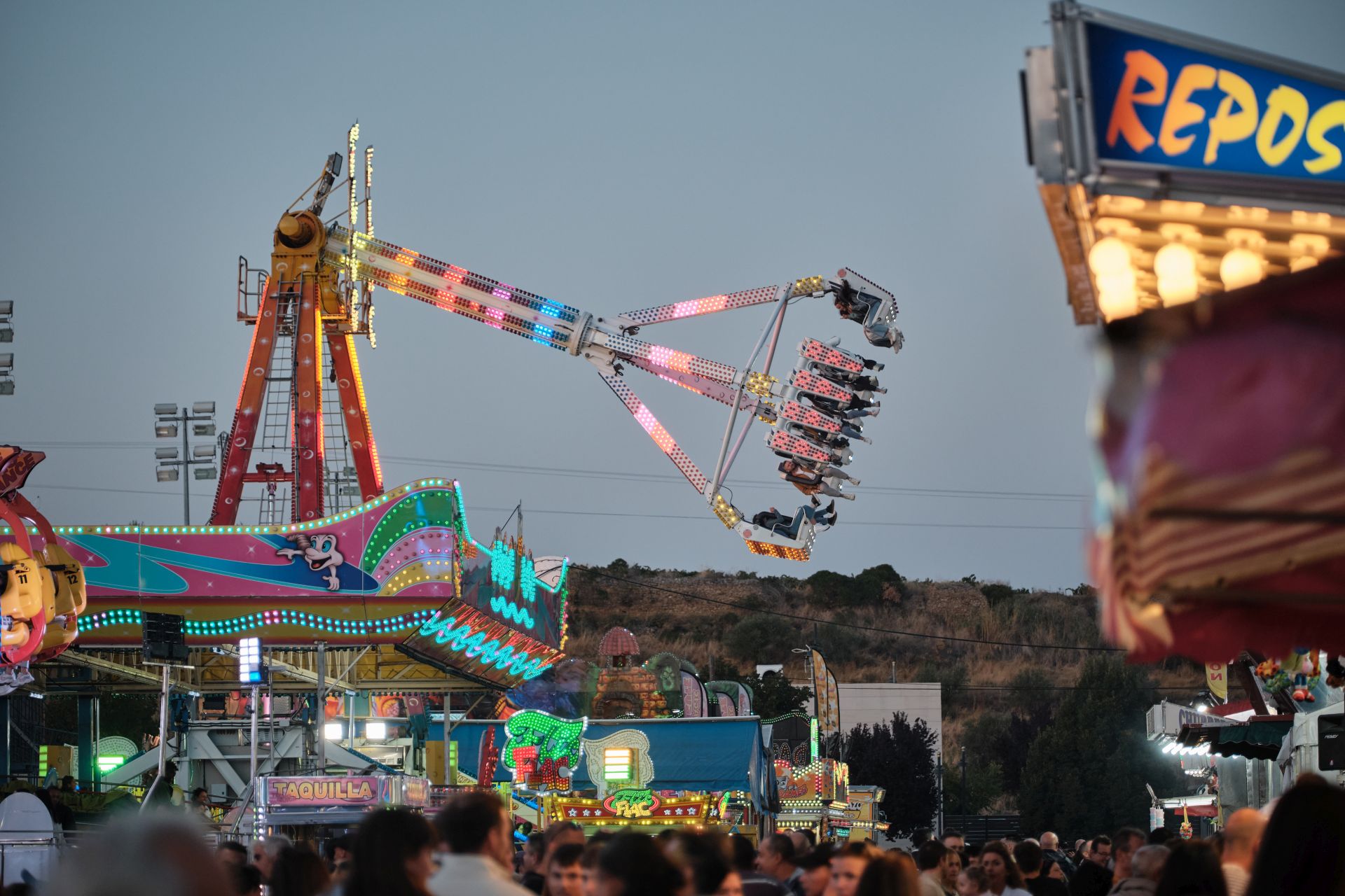 Las imágenes de las barracas