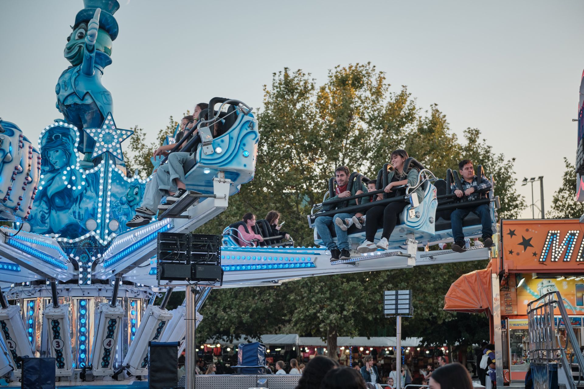 Las imágenes de las barracas