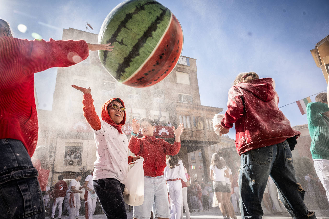 Las imágenes del comienzo de las fiestas de Arnedo