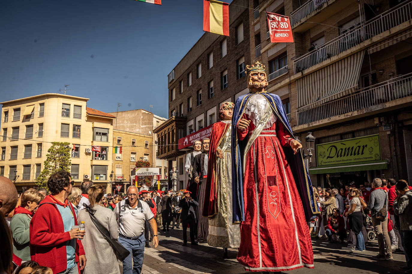 Las imágenes del comienzo de las fiestas de Arnedo