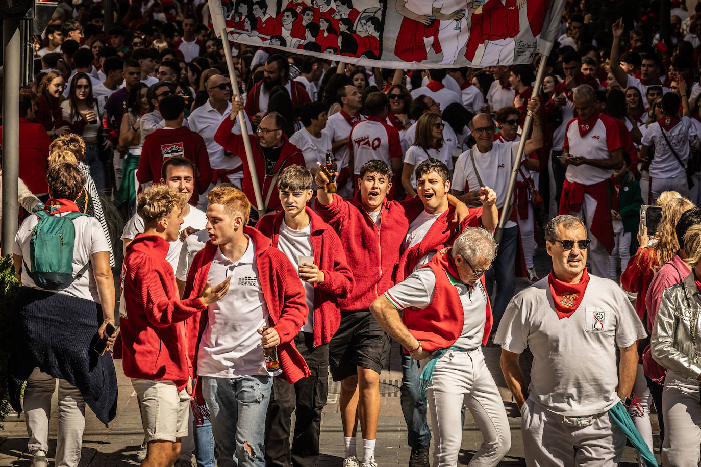 Las imágenes del comienzo de las fiestas de Arnedo