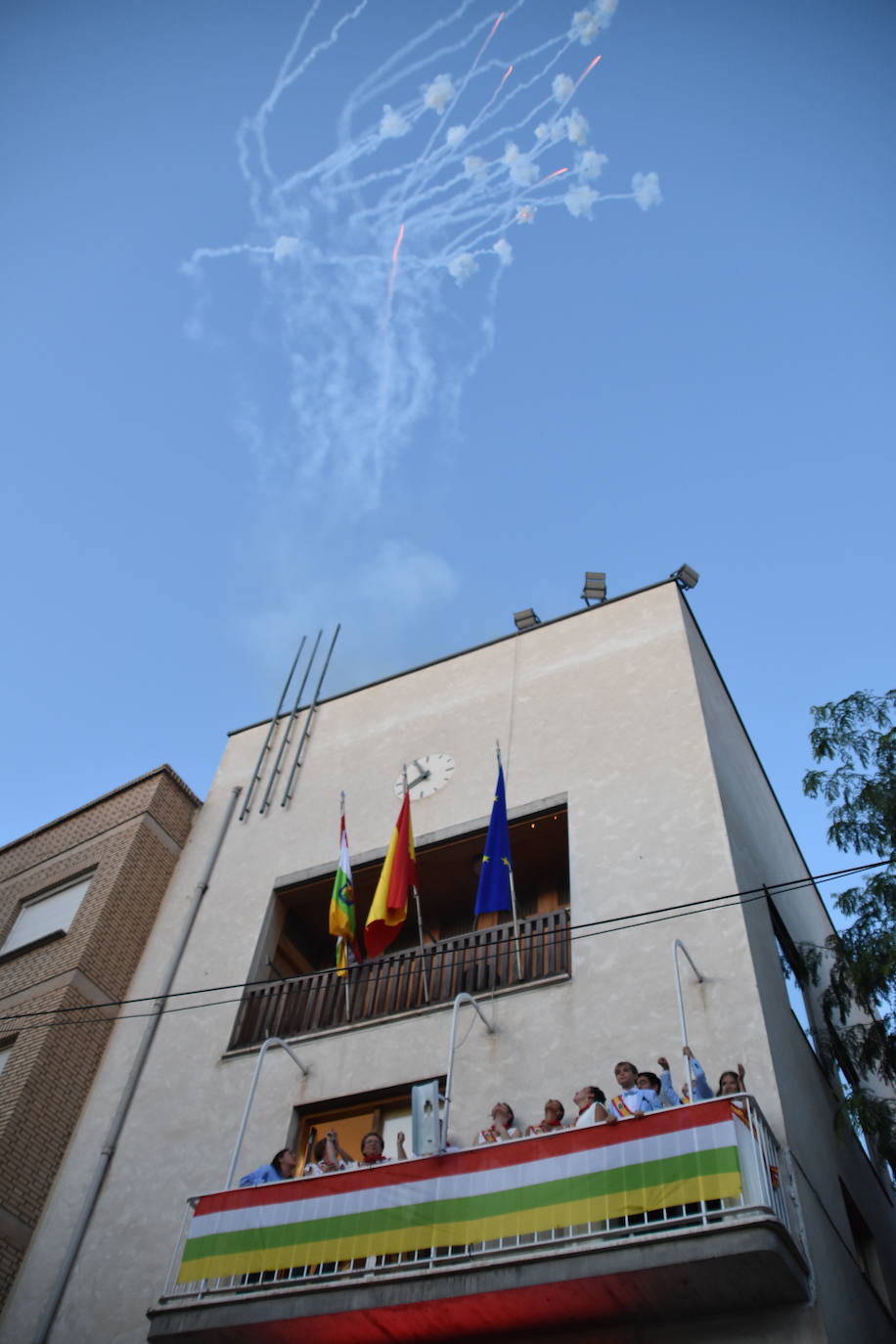 Las imágenes del inicio de las fiestas de Rincón de Soto