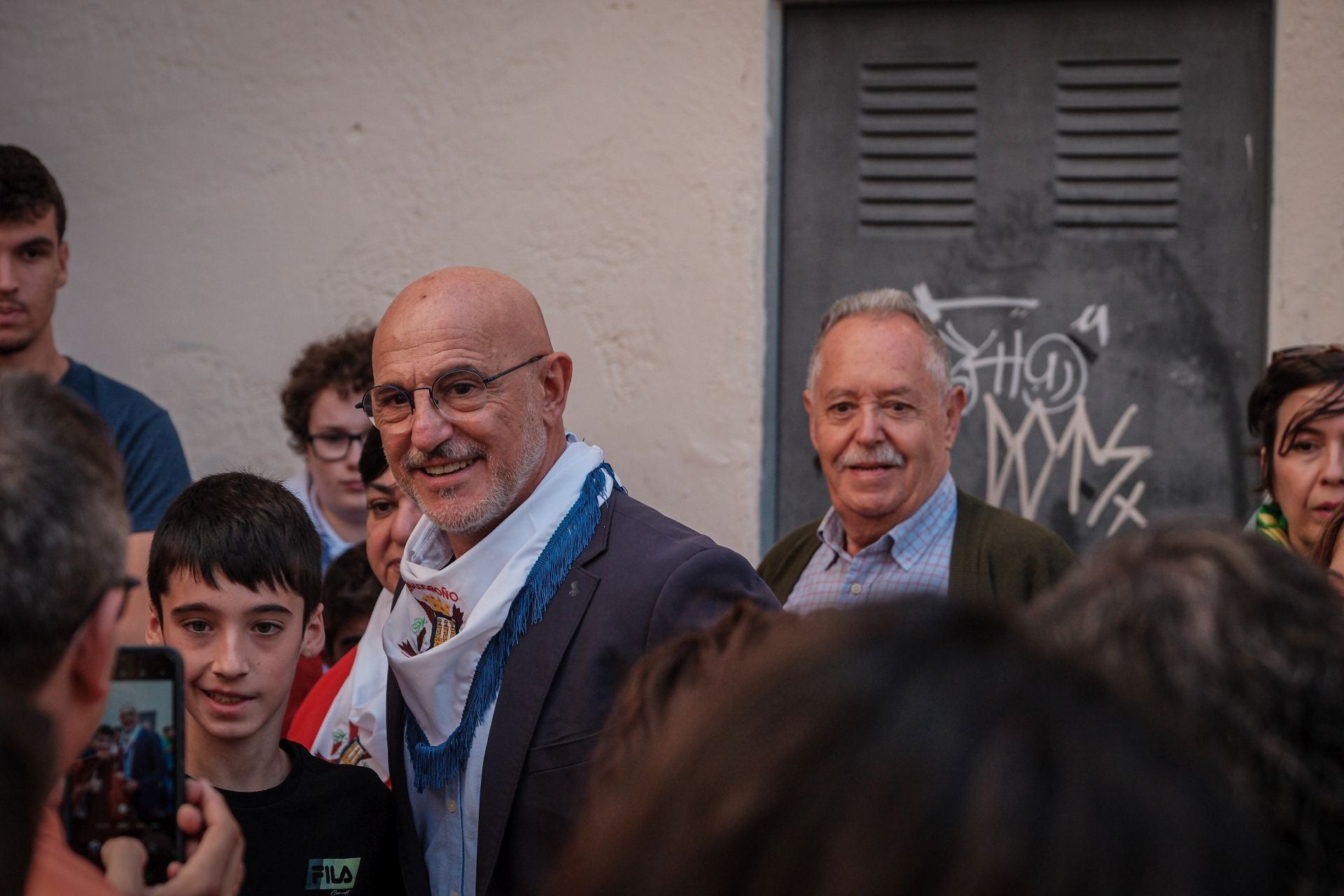 De la Fuente ya tiene las llaves de la peña Logroño