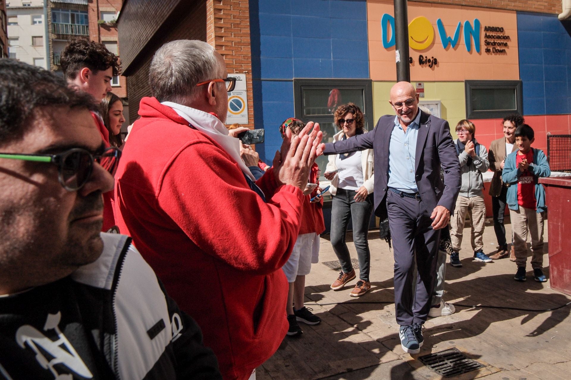 De la Fuente ya tiene las llaves de la peña Logroño