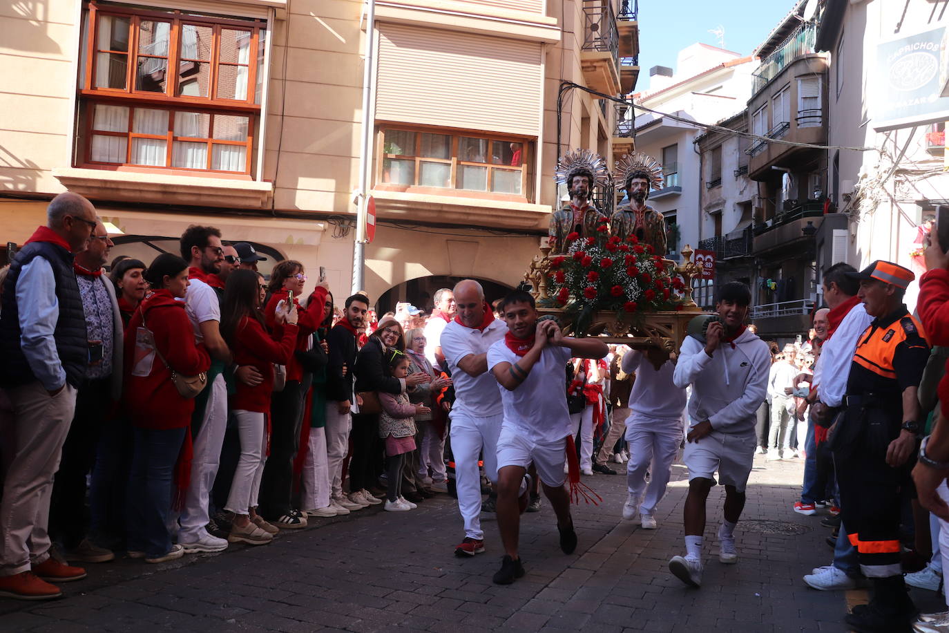 El intento de Robo de los Santos, en imágenes