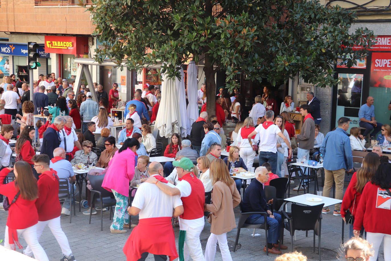 El intento de Robo de los Santos, en imágenes