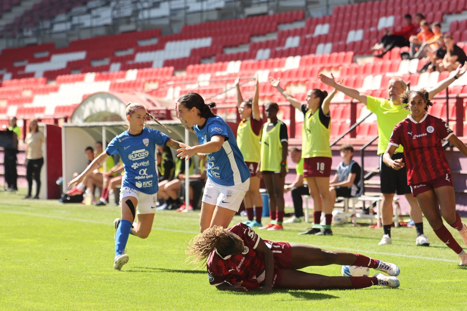 El DUX Logroño no ha podido superar al Alhama.