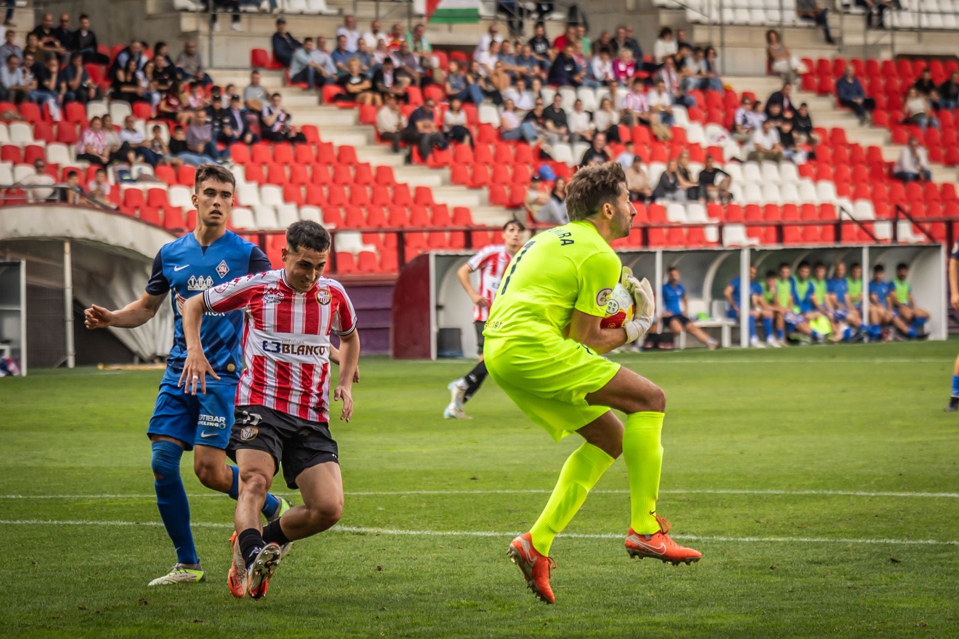 Las imágenes del encuentro SDL-Amorebieta