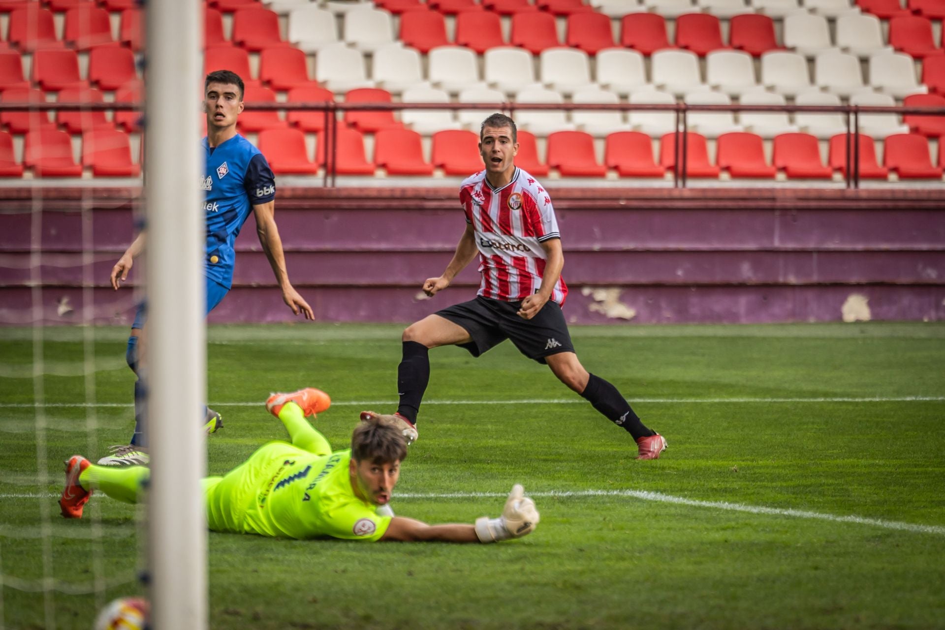 Las imágenes del encuentro SDL-Amorebieta