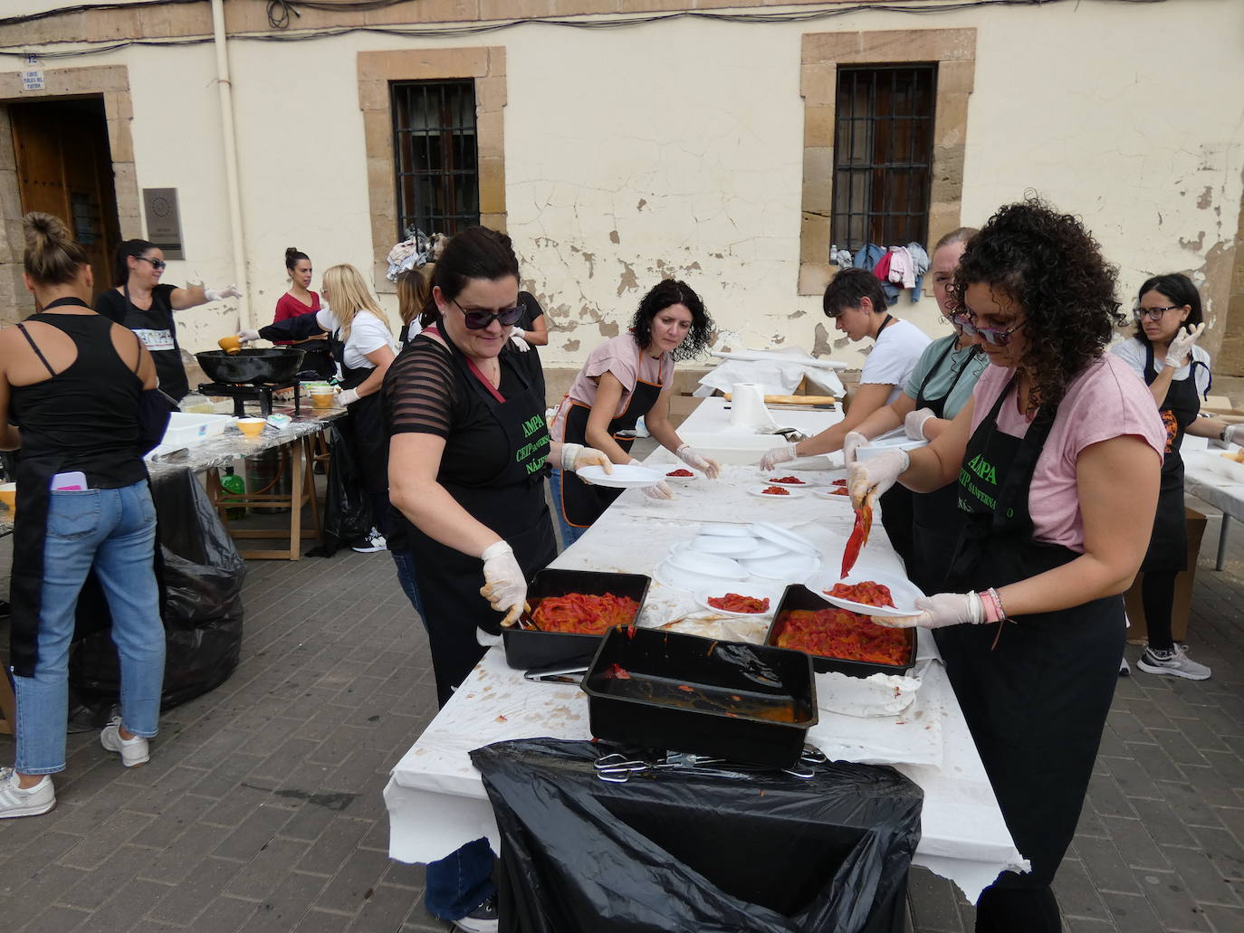 Las imágenes del Festival del Pimiento Riojano en Nájera