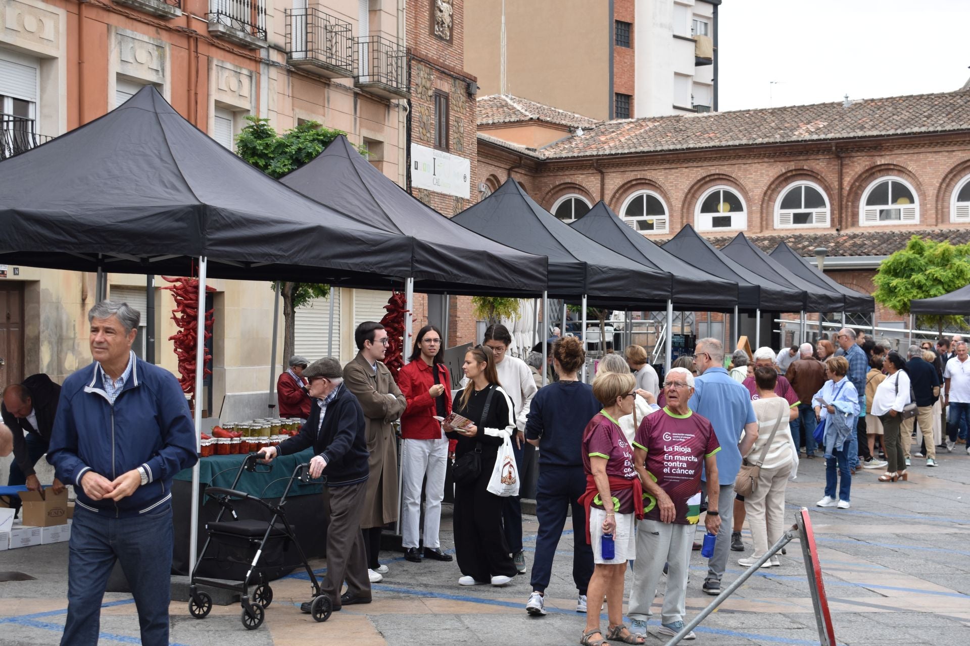 Las imágenes de la Feria del Pimiento y la Conserva de Calahorra