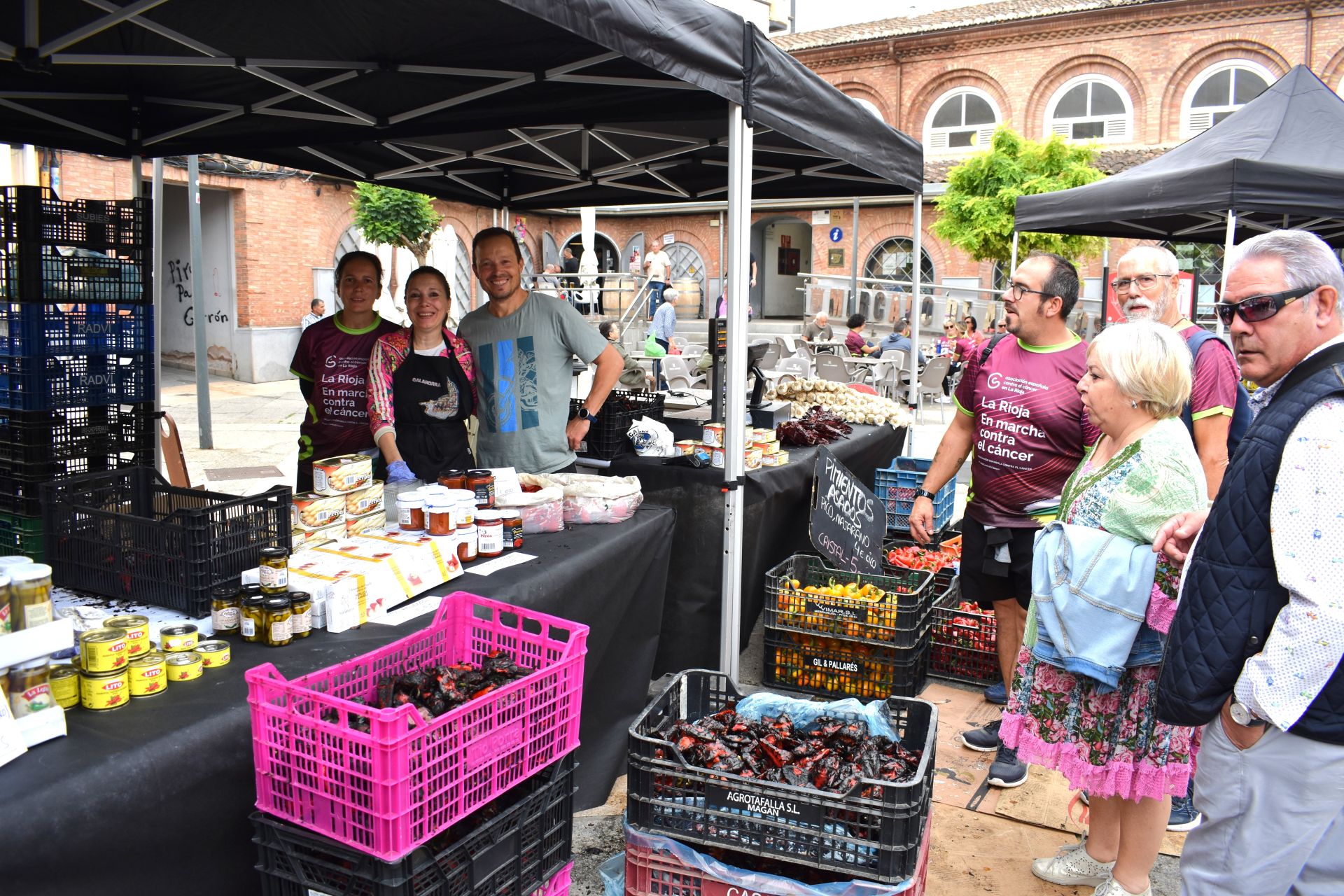 Las imágenes de la Feria del Pimiento y la Conserva de Calahorra