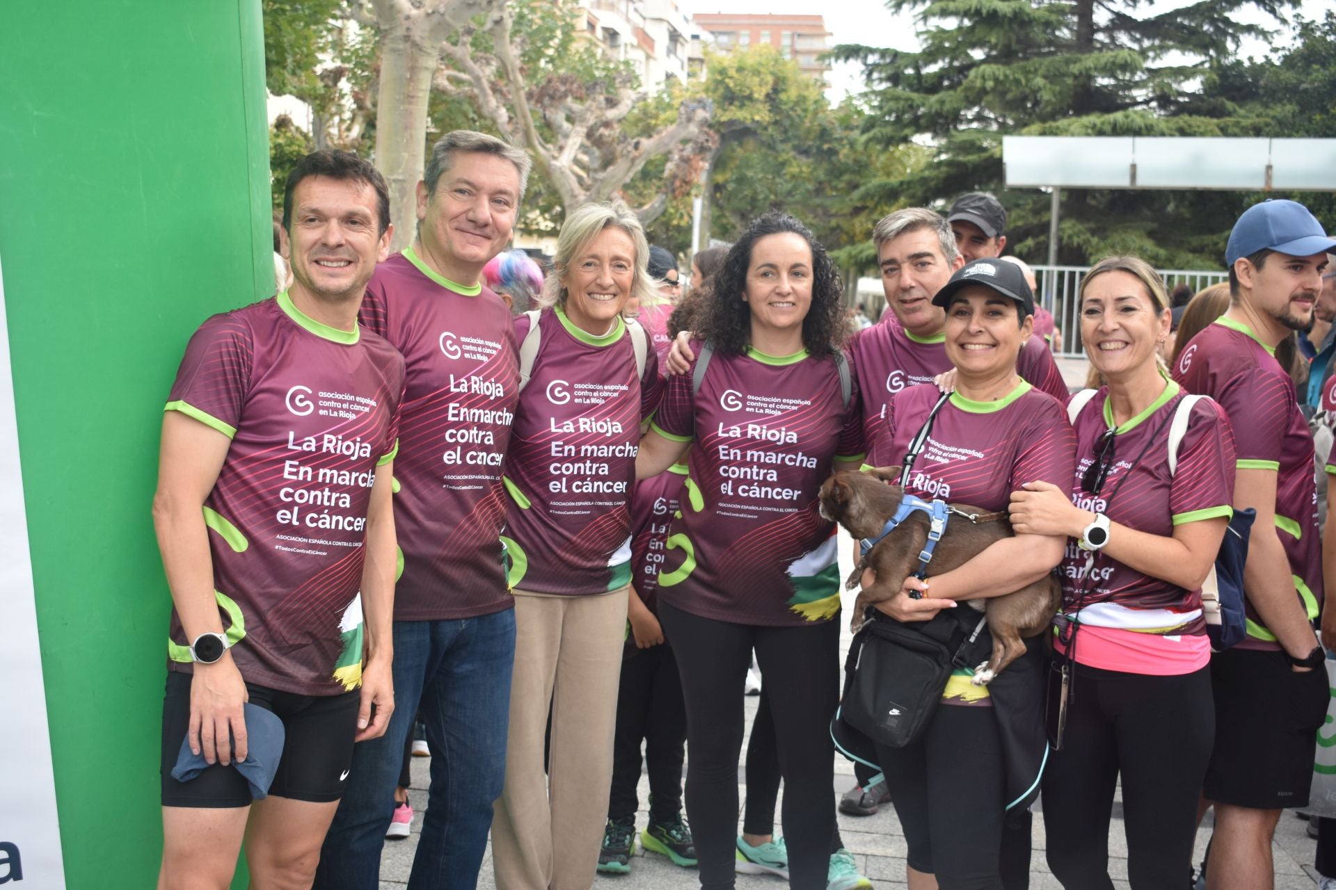 La marcha contra el cáncer de Calahorra, en imágenes