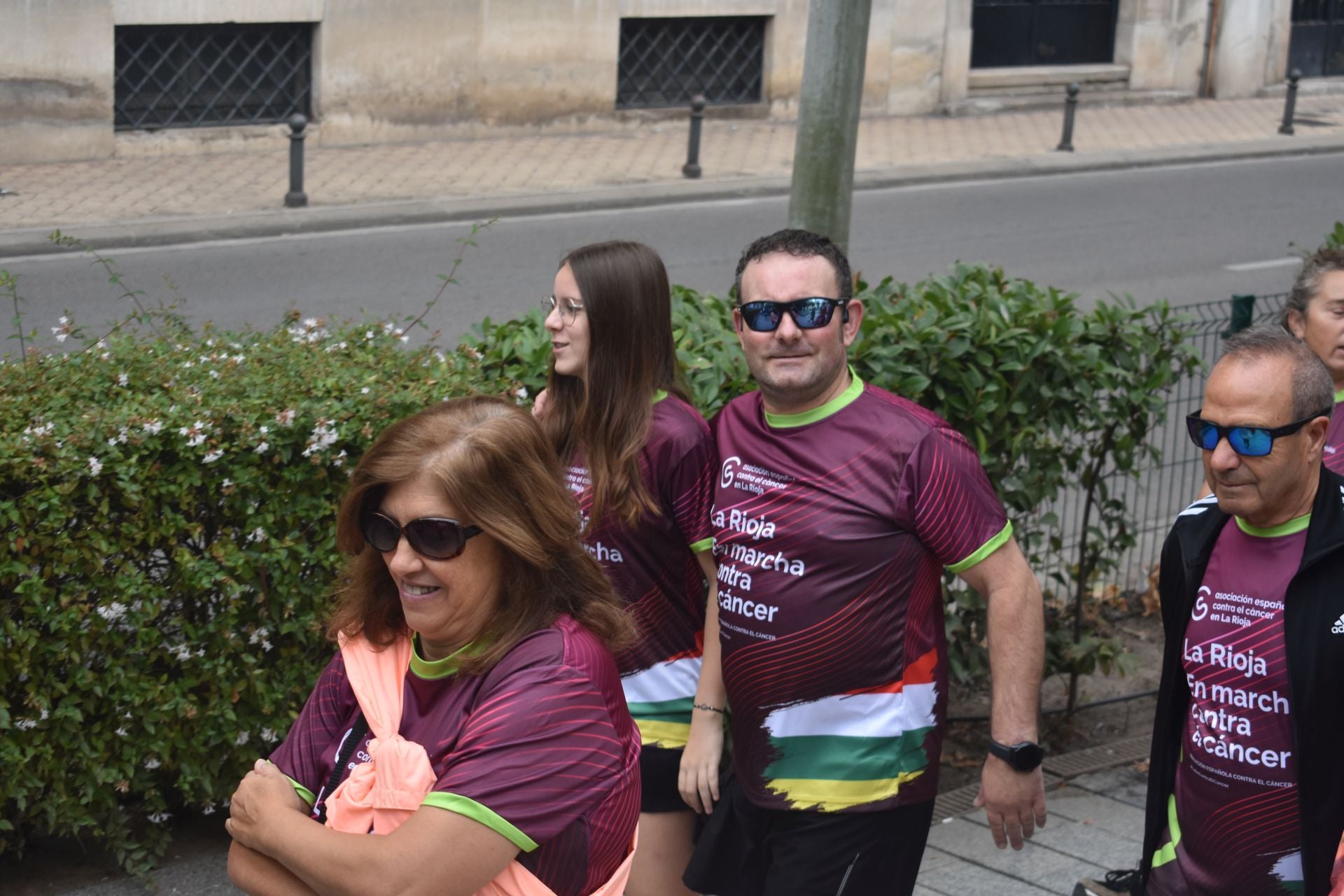 La marcha contra el cáncer de Calahorra, en imágenes