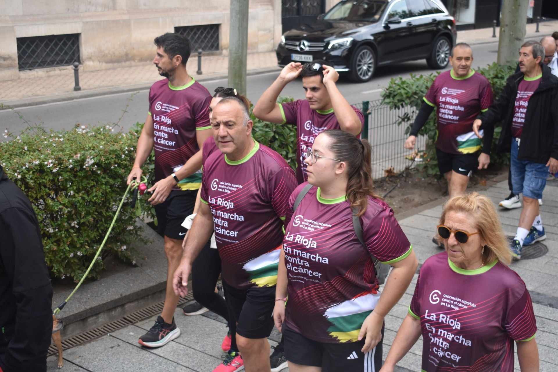 La marcha contra el cáncer de Calahorra, en imágenes