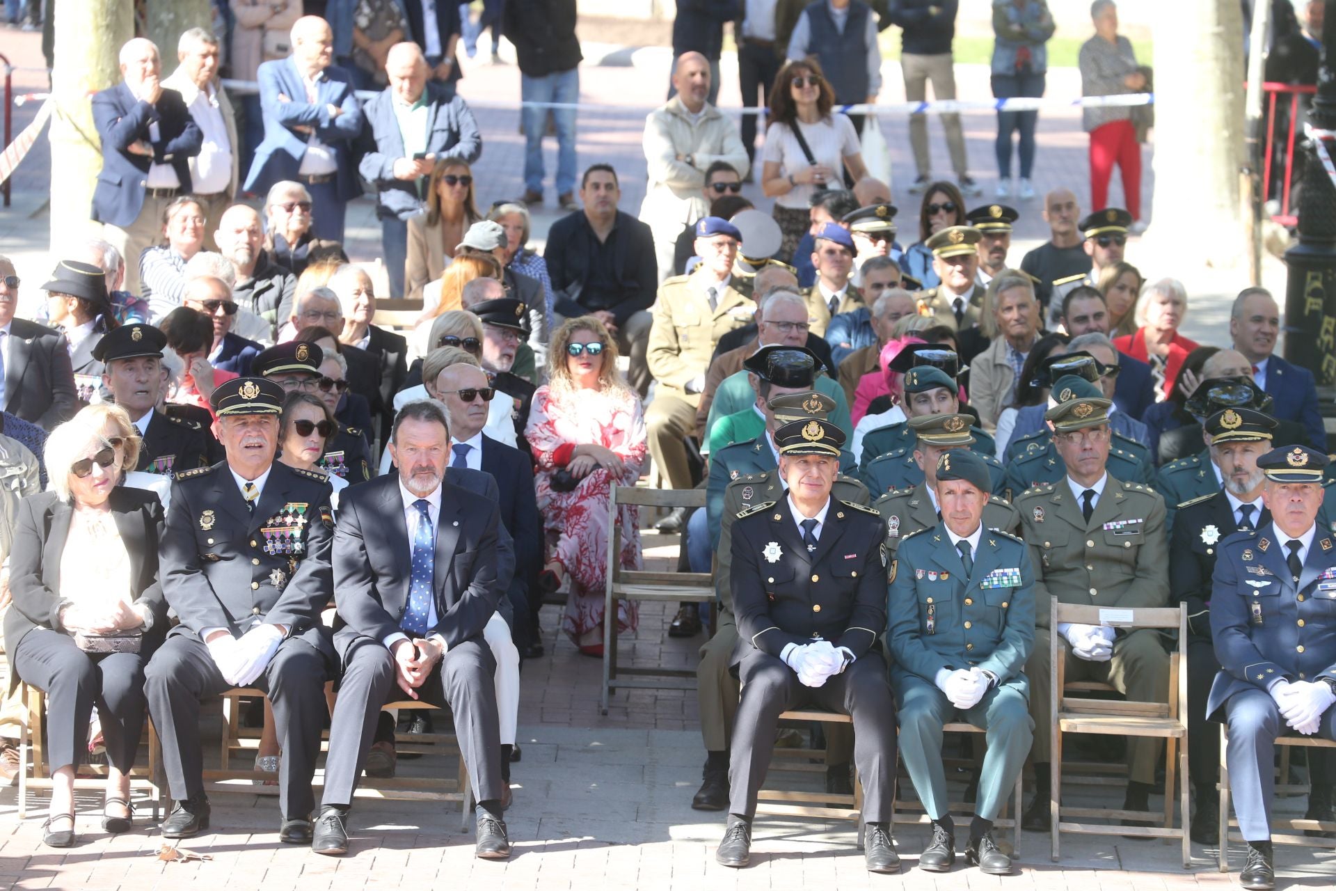 La Policía Nacional se hace sentir en Logroño en los Ángeles Custodios