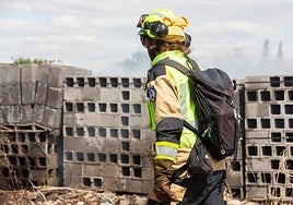 Las llamas calcinan 5.000 metros cuadrados de terreno agrario y ribazo en Alberite