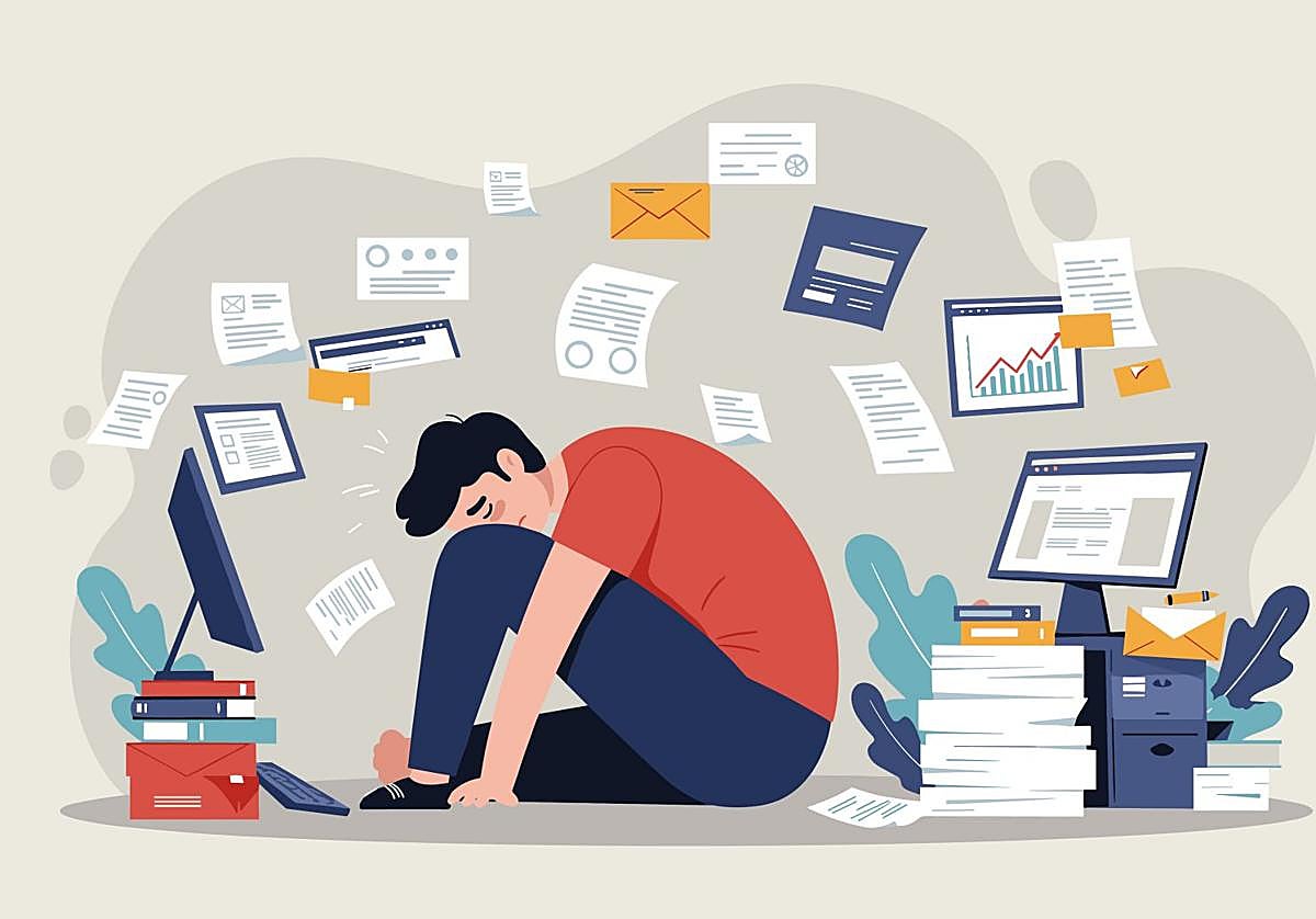 Las bajas laborales por salud mental se duplican en La Rioja en cinco años