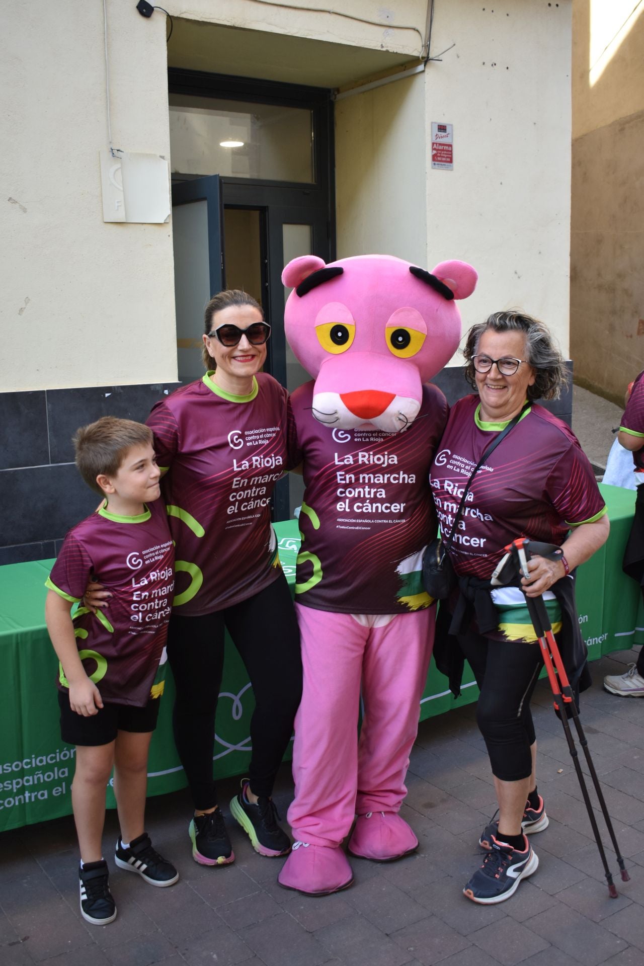 La segunda edición de la marcha contra el cáncer de Igea