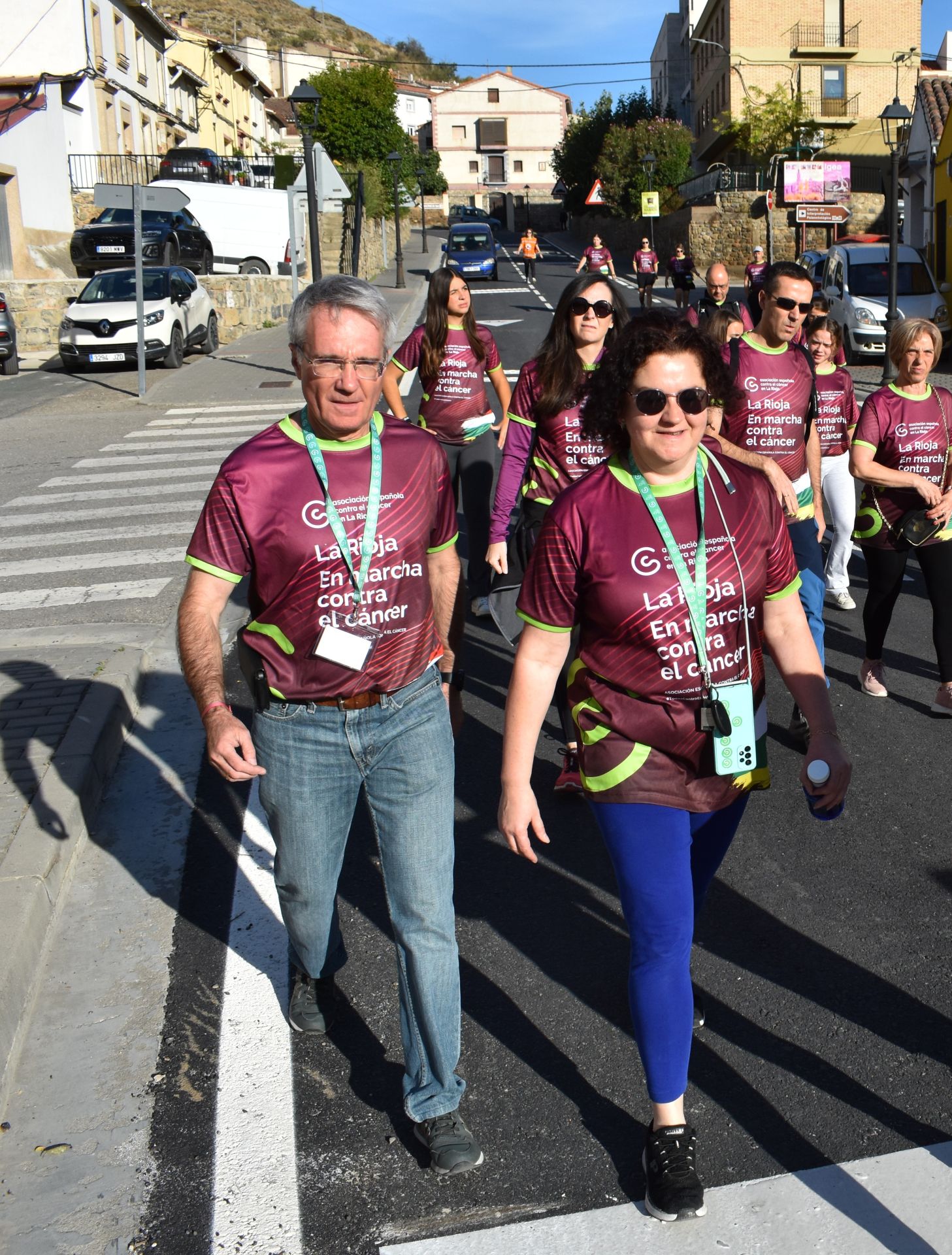 La segunda edición de la marcha contra el cáncer de Igea
