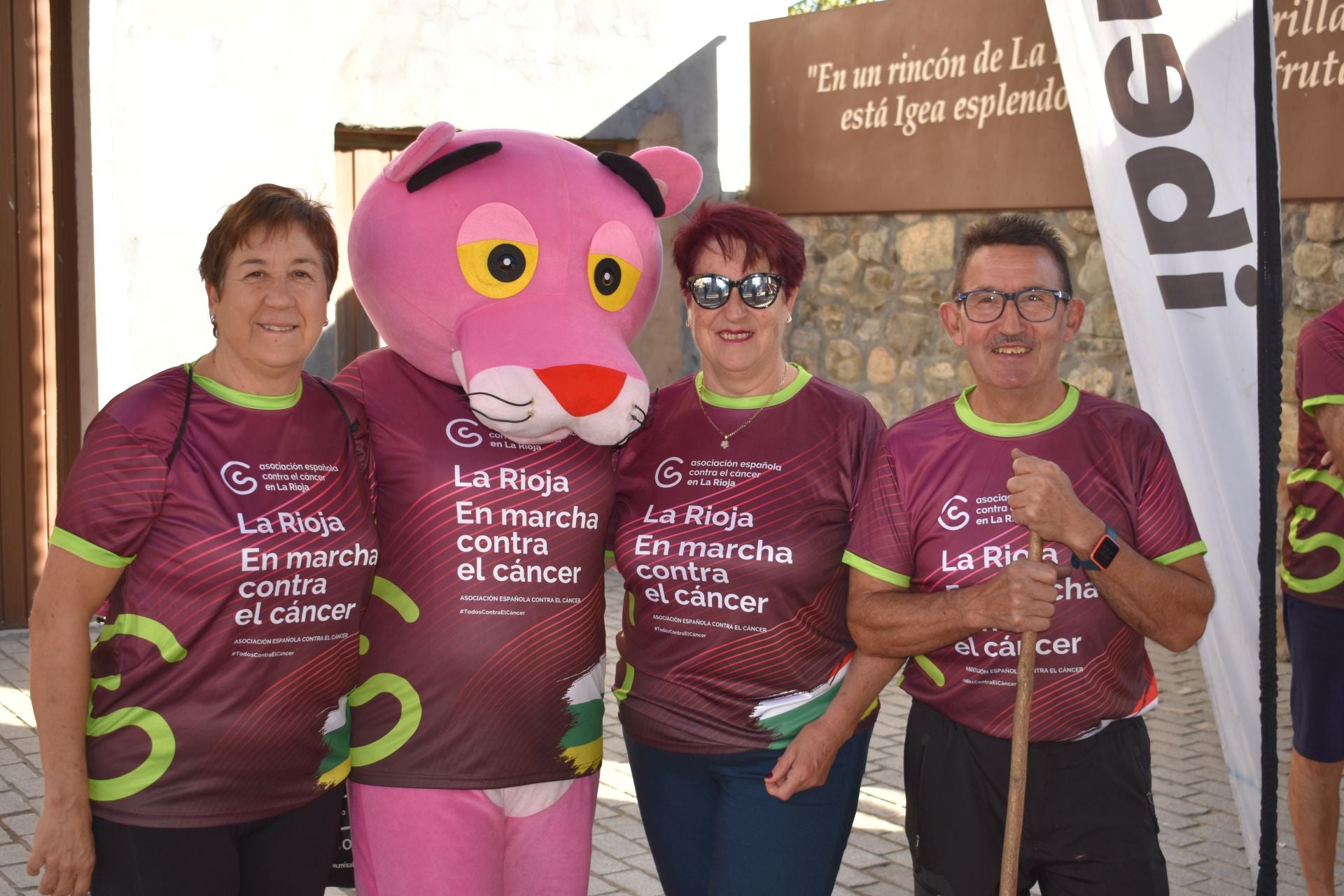 La segunda edición de la marcha contra el cáncer de Igea