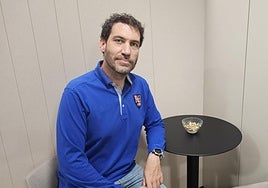 Pedro José Sáez, en la sede de la FER.