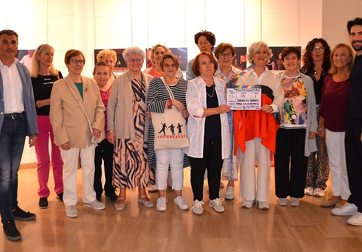 Exposición del corto de Improyayas, en el Centro Fundación Caja Rioja