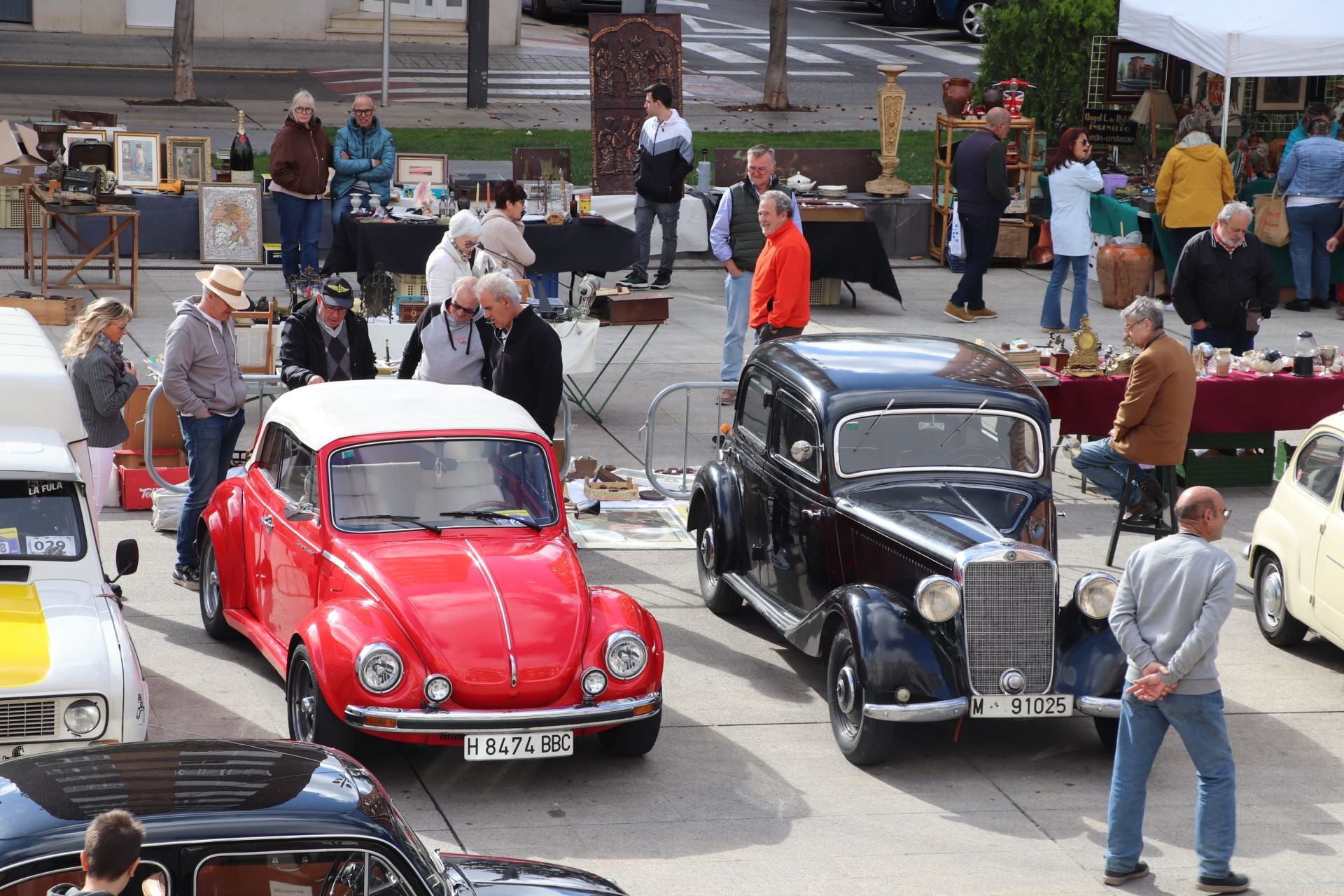 Las imágenes de la Feria de Antigüedades de Arnedo