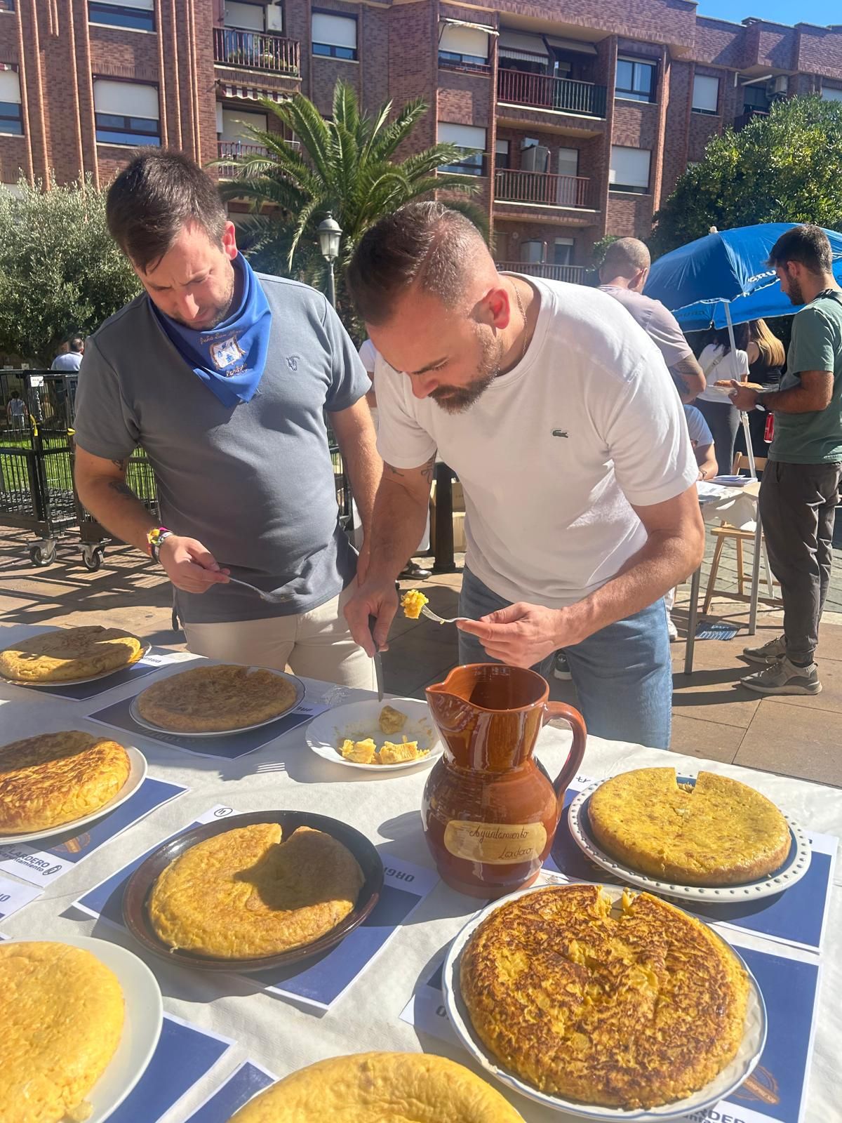 Concurso de Tortillas de Patata de Lardero
