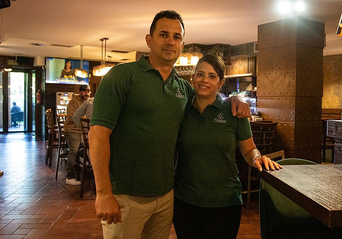Rafael Álvarez y Ana Calzadilla, responsables del Cristal