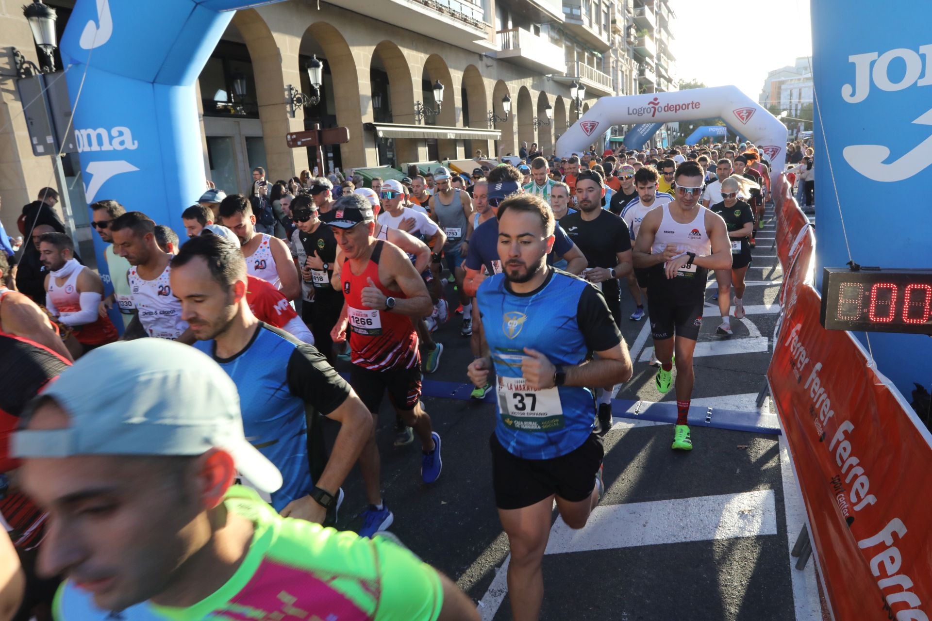 Las imágenes de la Maratón de Logroño
